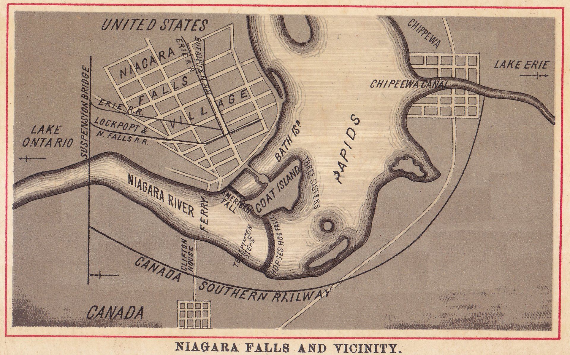 NIAGARA FALLS AND VICINITY.