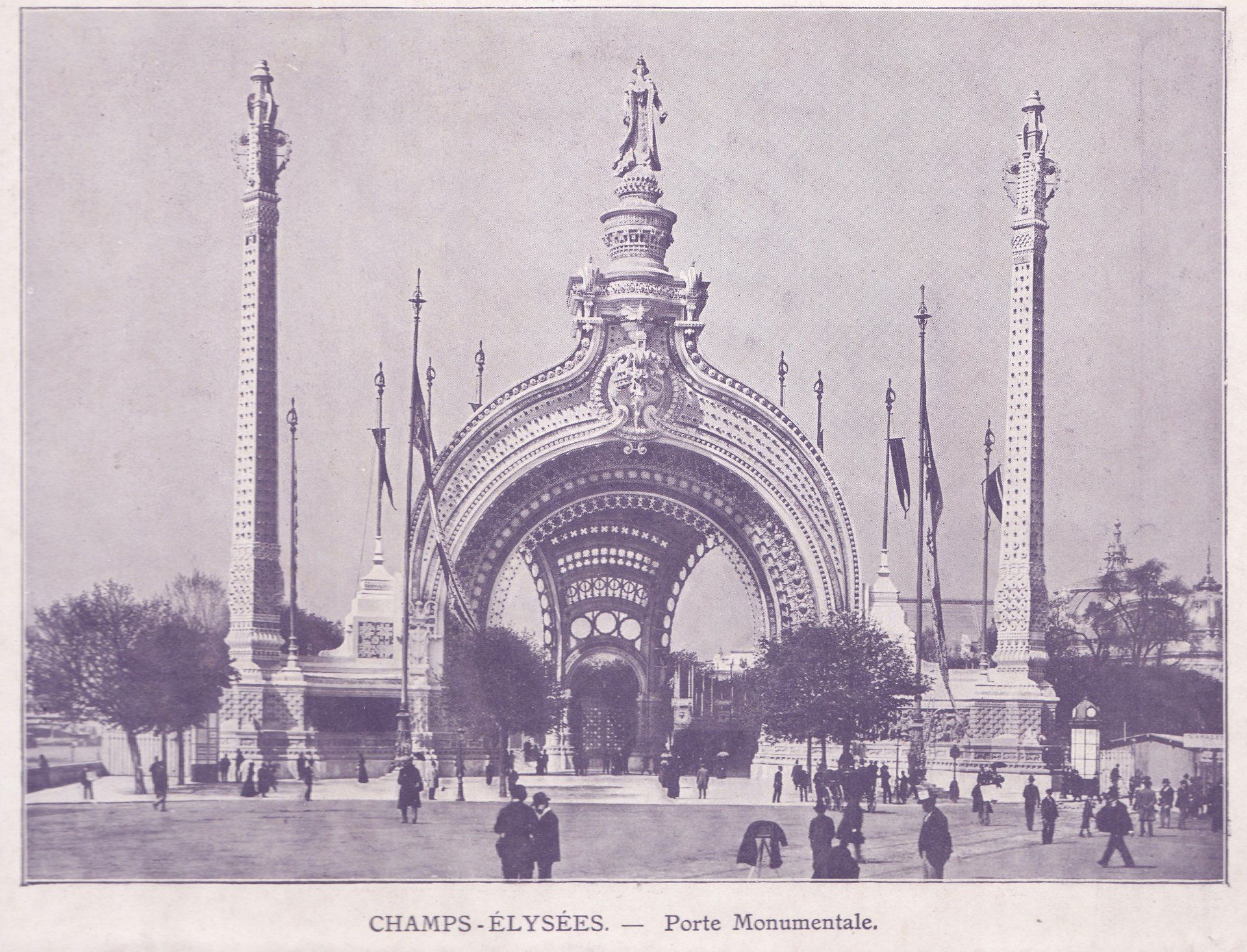 CHAMPS-ÉLYSÉES. - Porte Monumentale.