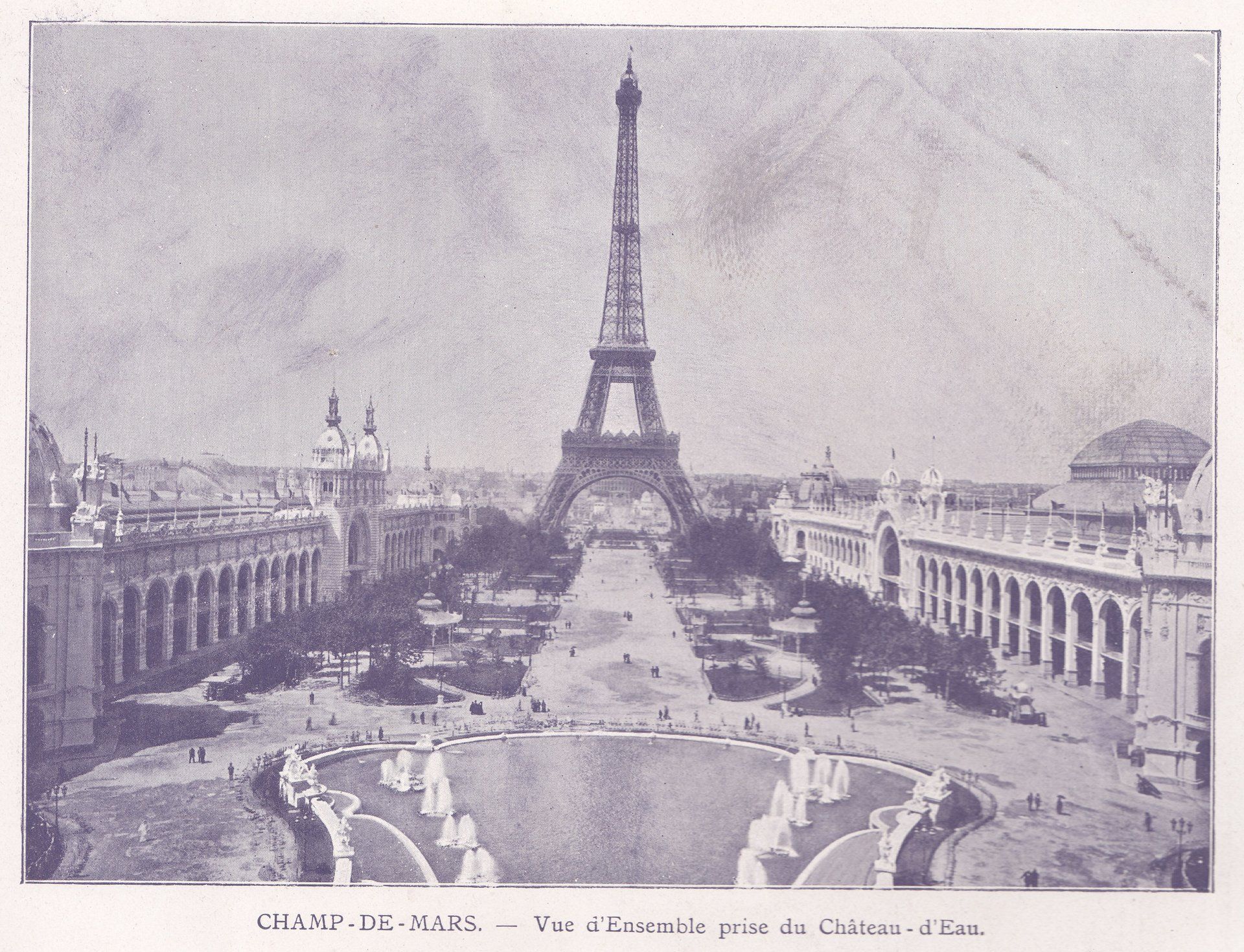 CHAMPS-DE-MARS. - Vue d'Ensemble prise du Château-d'Eau.