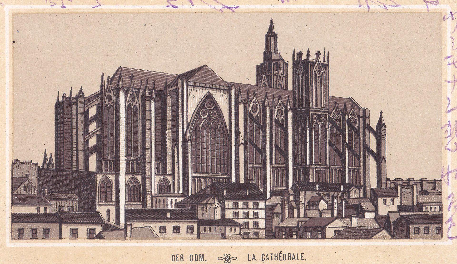 DER DOM. LA CATHÉDRALE.