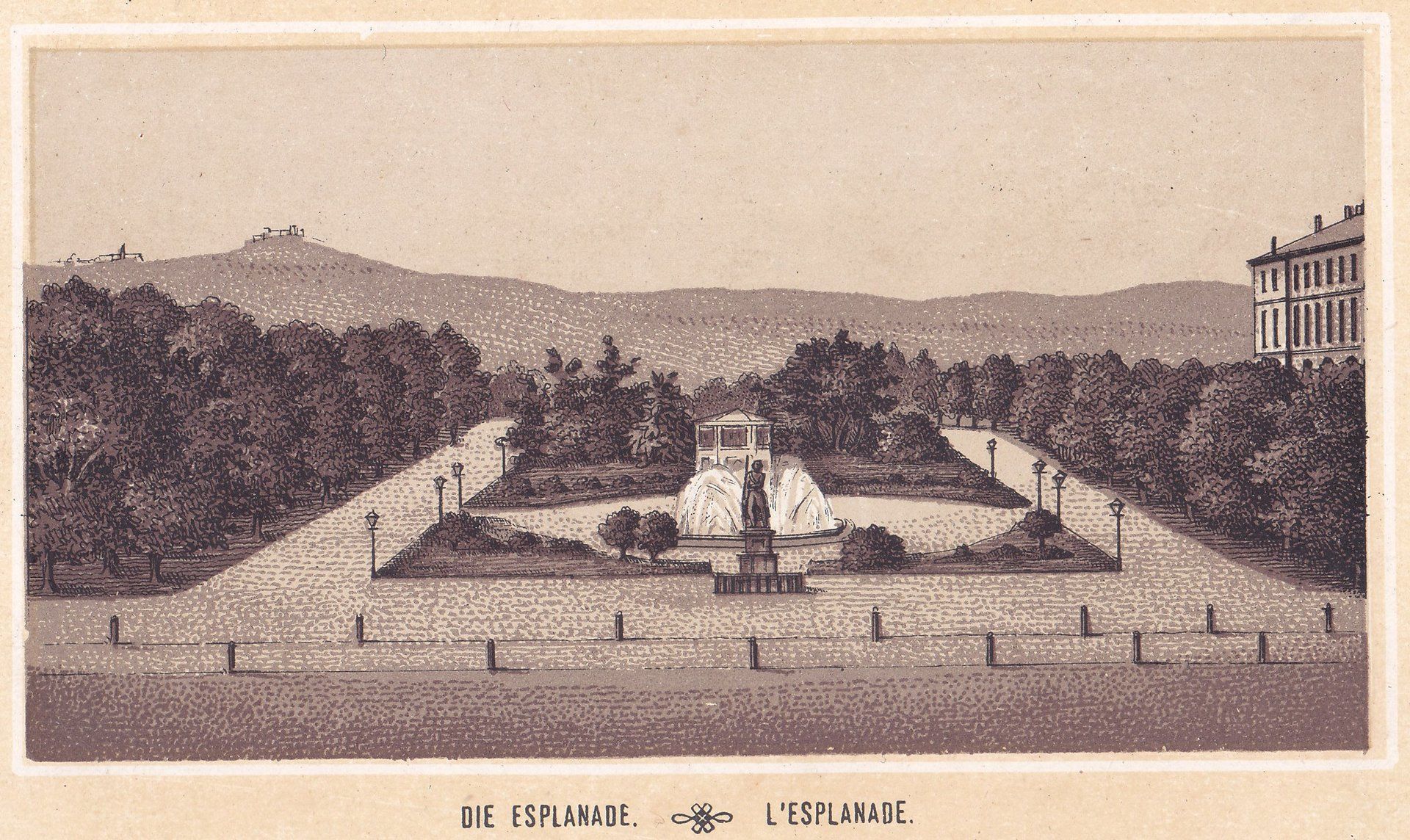 DIE ESPLANADE. L'ESPLANADE.
