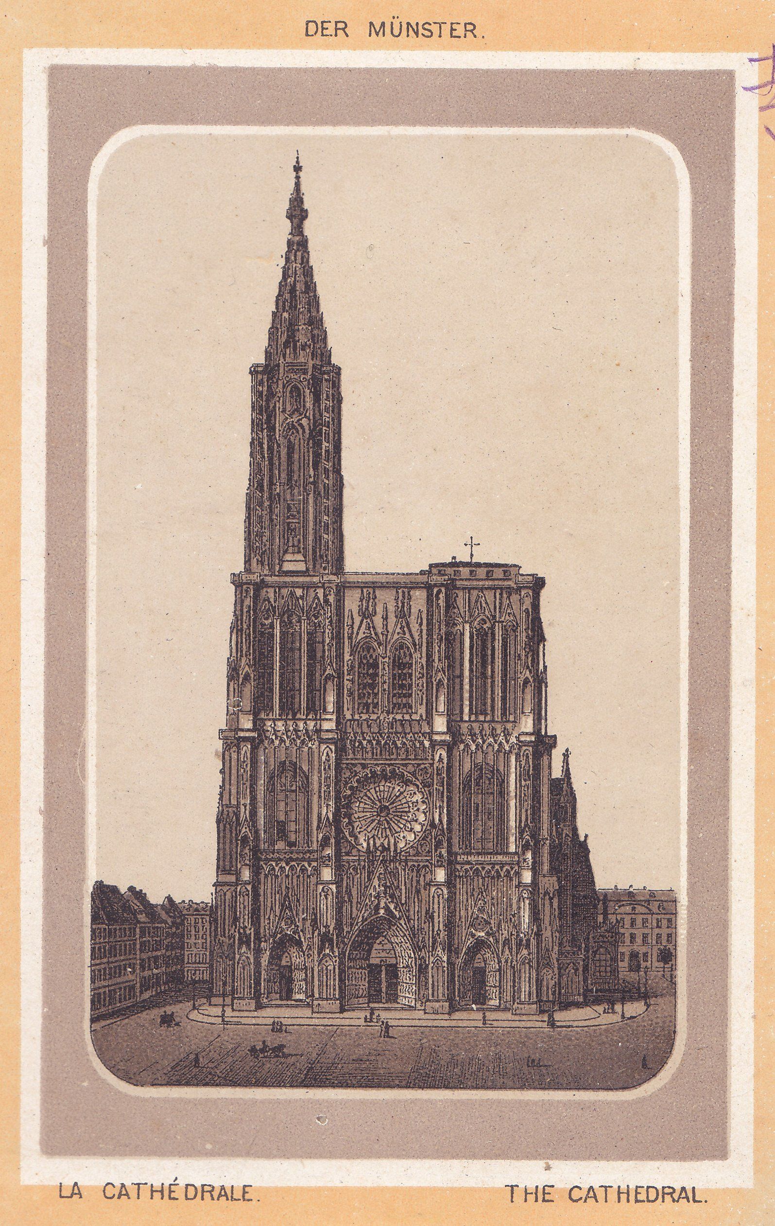 DER MÜNSTER. LA CATHÉDRALE. THE CATHEDRAL.