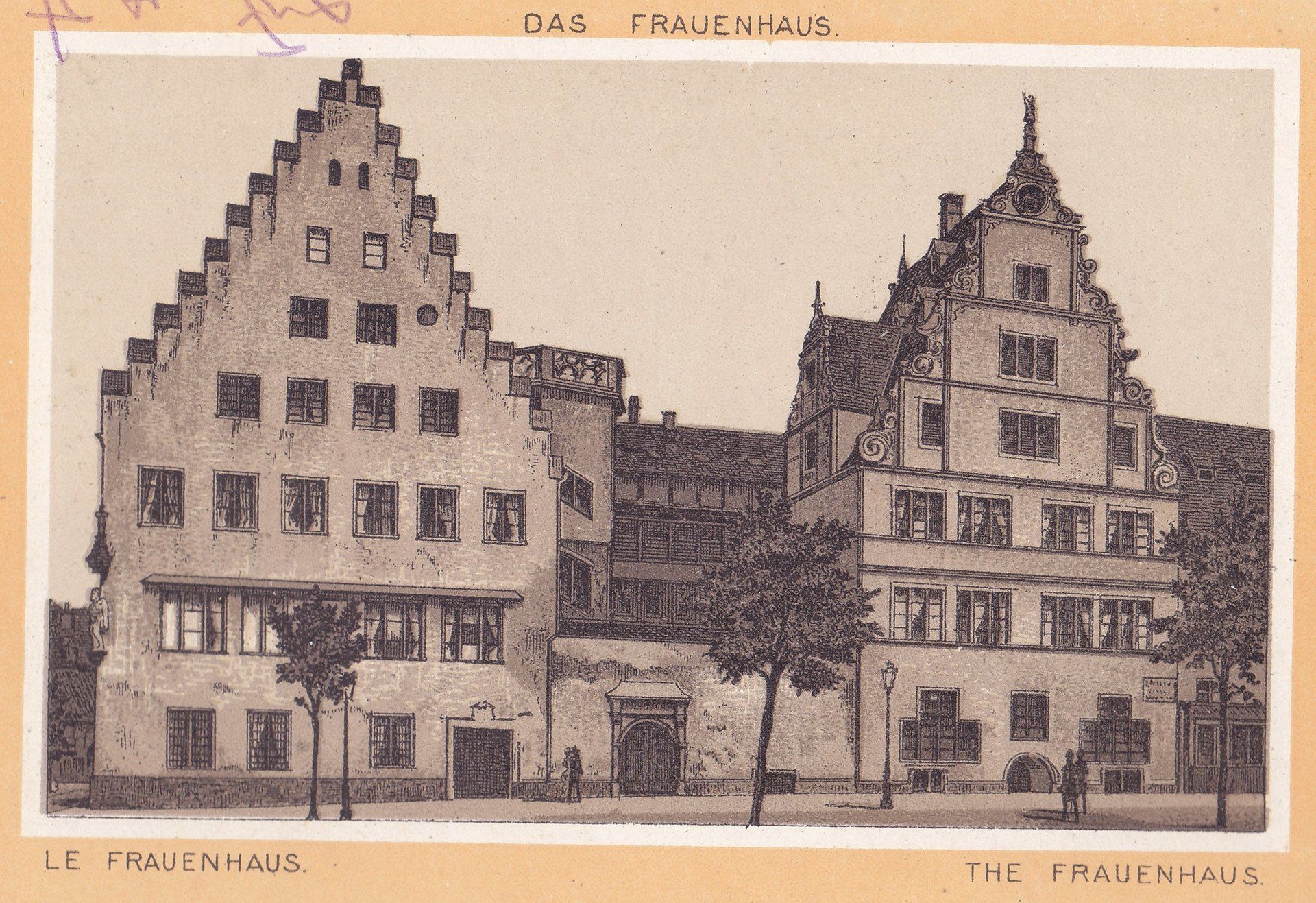 DAS FRAUENHAUS. LE FRAUENHAUS. THE FRAUENHAUS.