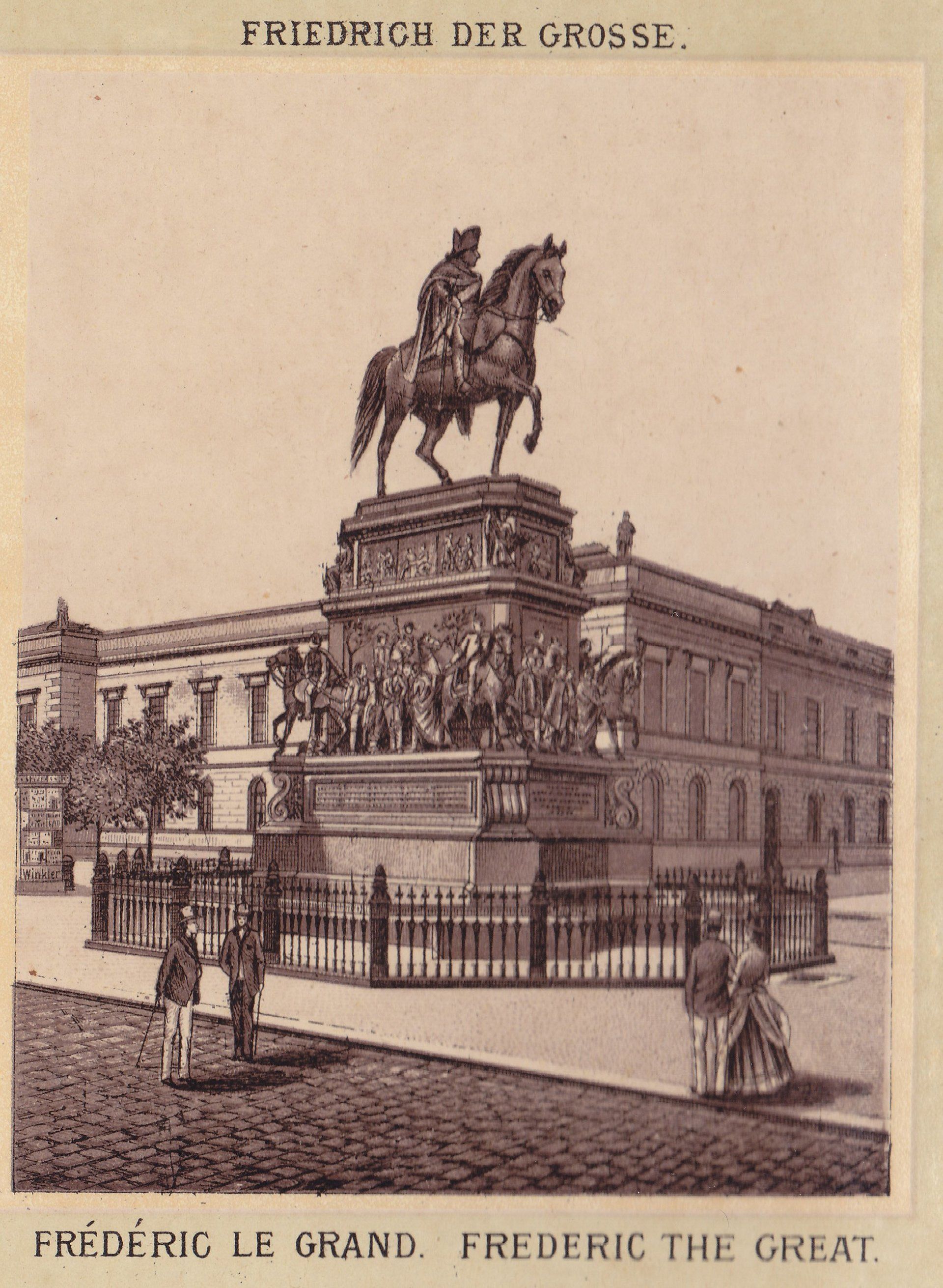 FRIEDRICH DER GROSSE. FRÉDÉRIC LE GRAND. FREDERIC THE GREAT.