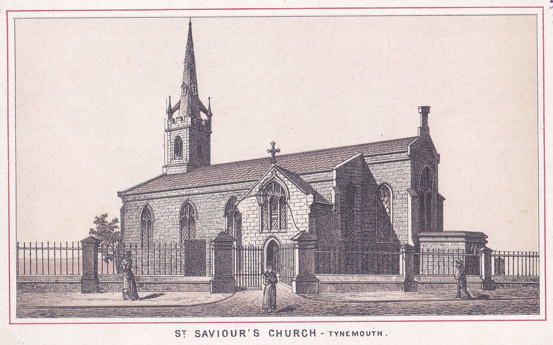 ST SAVIOUR'S CHURCH - TYNEMOUTH.