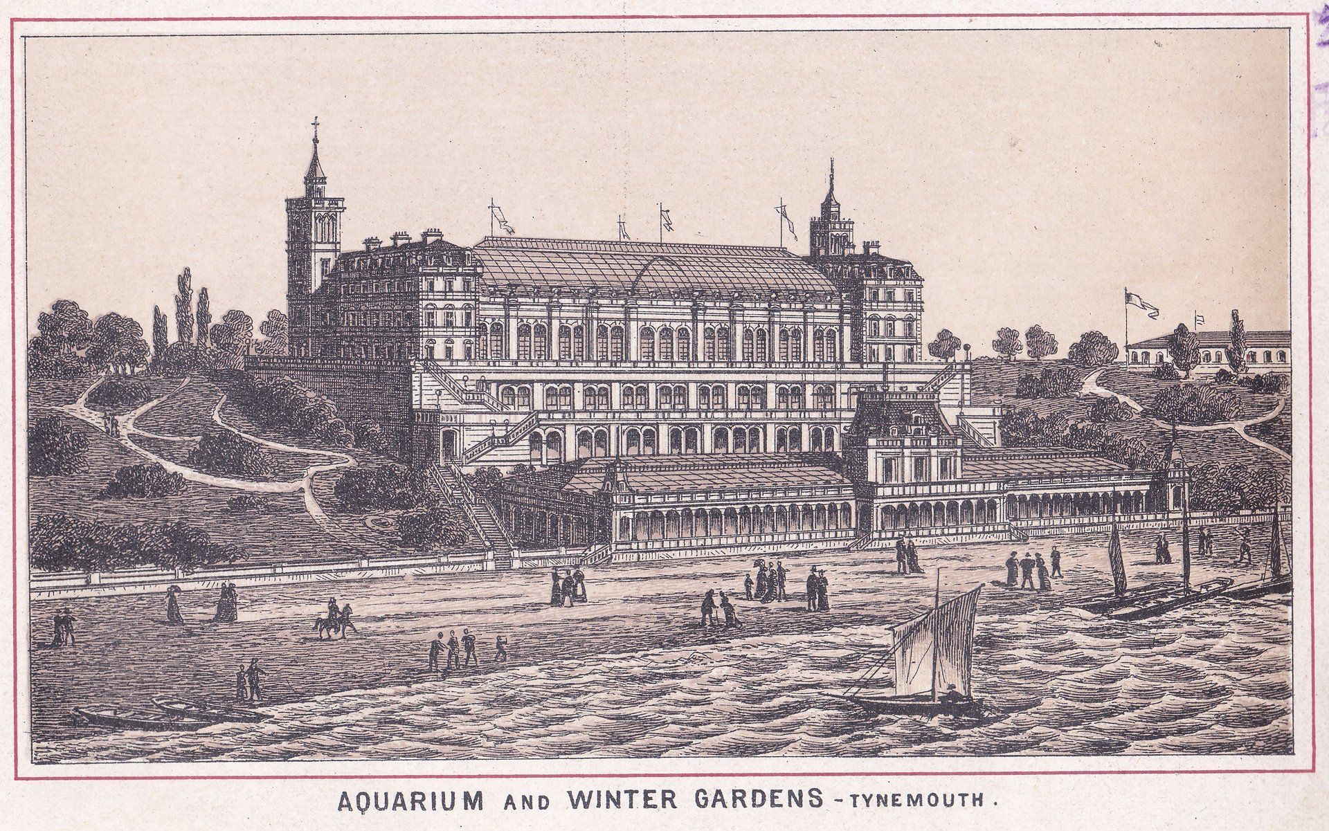 AQUARIUM AND WINTER GARDENS - TYNEMOUTH.