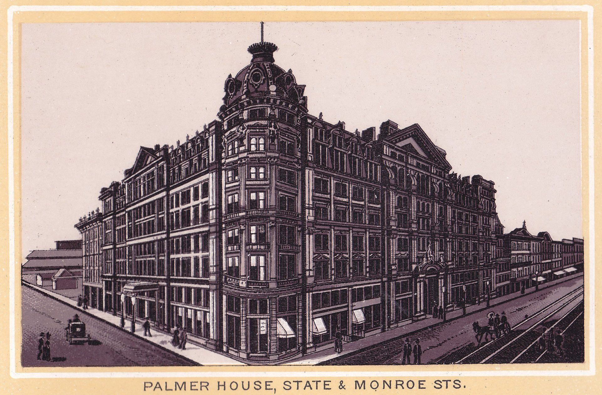 PALMER HOUSE, STATE & MONROE STS.