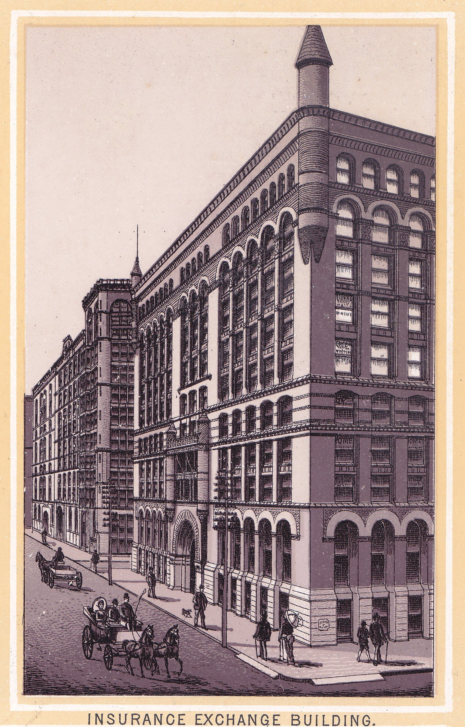 INSURANCE EXCHANGE BUILDING.