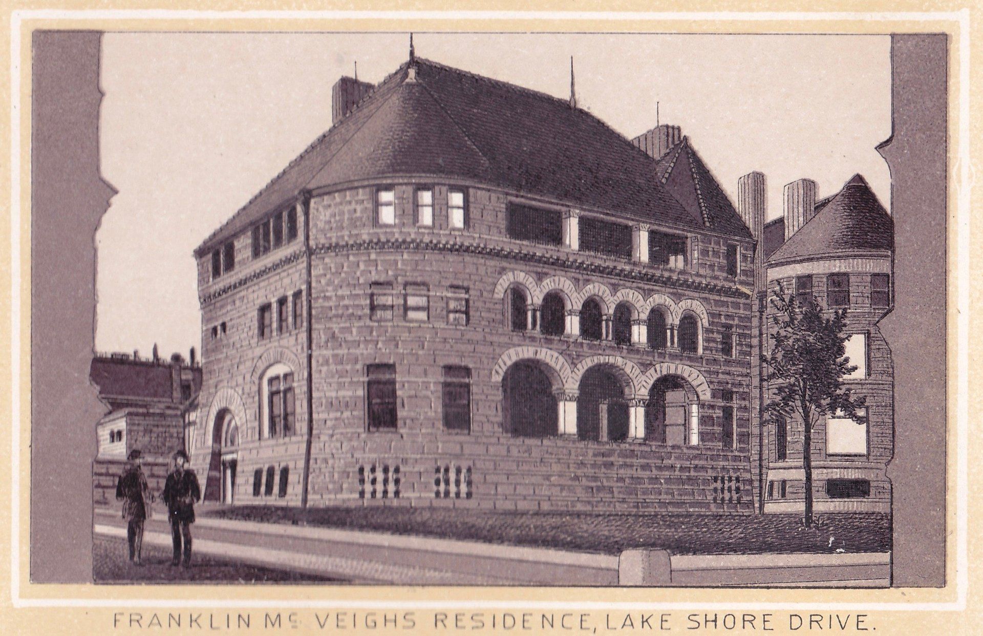 FRANKLIN Mg VEIGHS RESIDENCE, LAKE SHORE DRIVE.