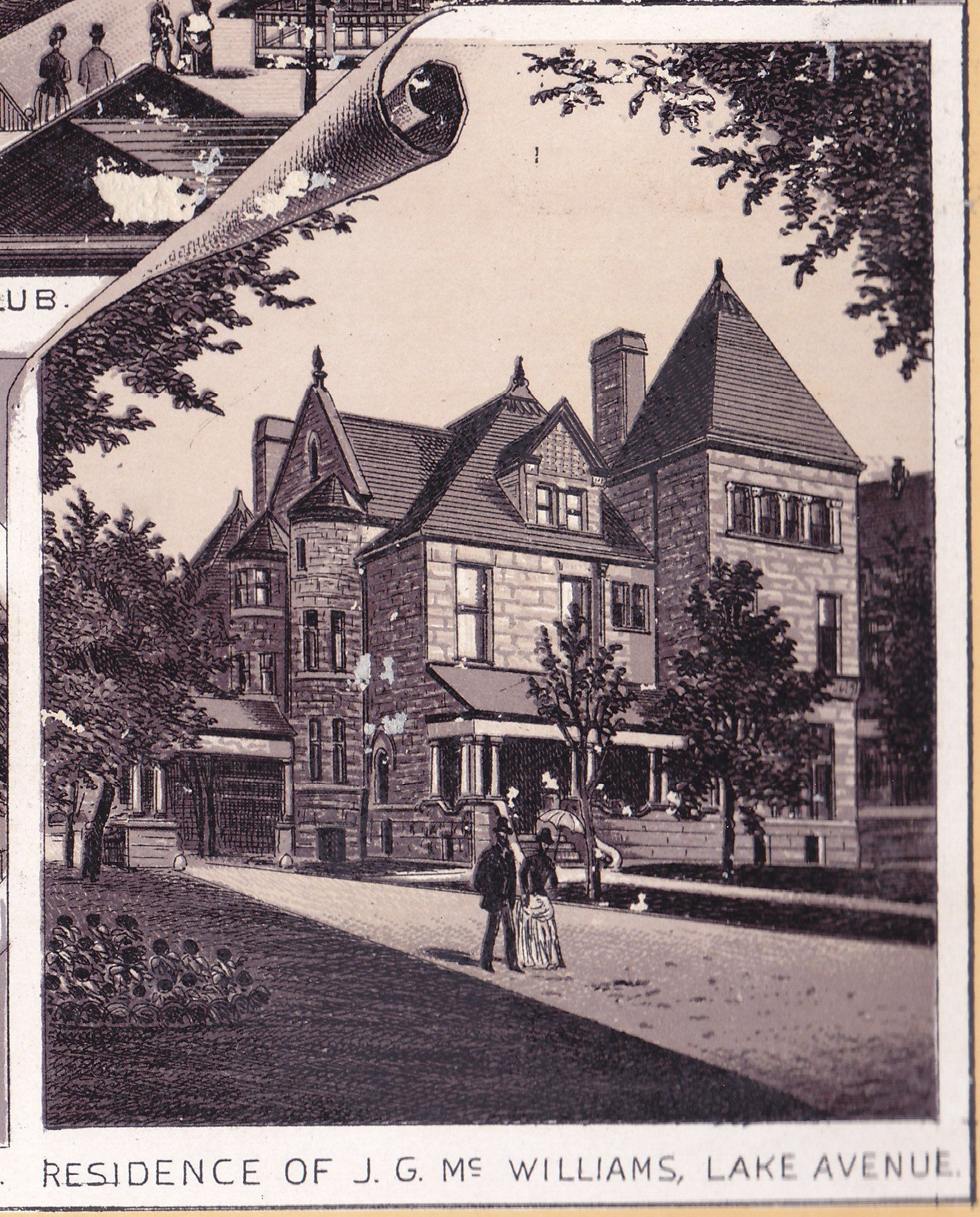 RESIDENCE OF J.G. Mg WILLIAMS, LAKE AVENUE.