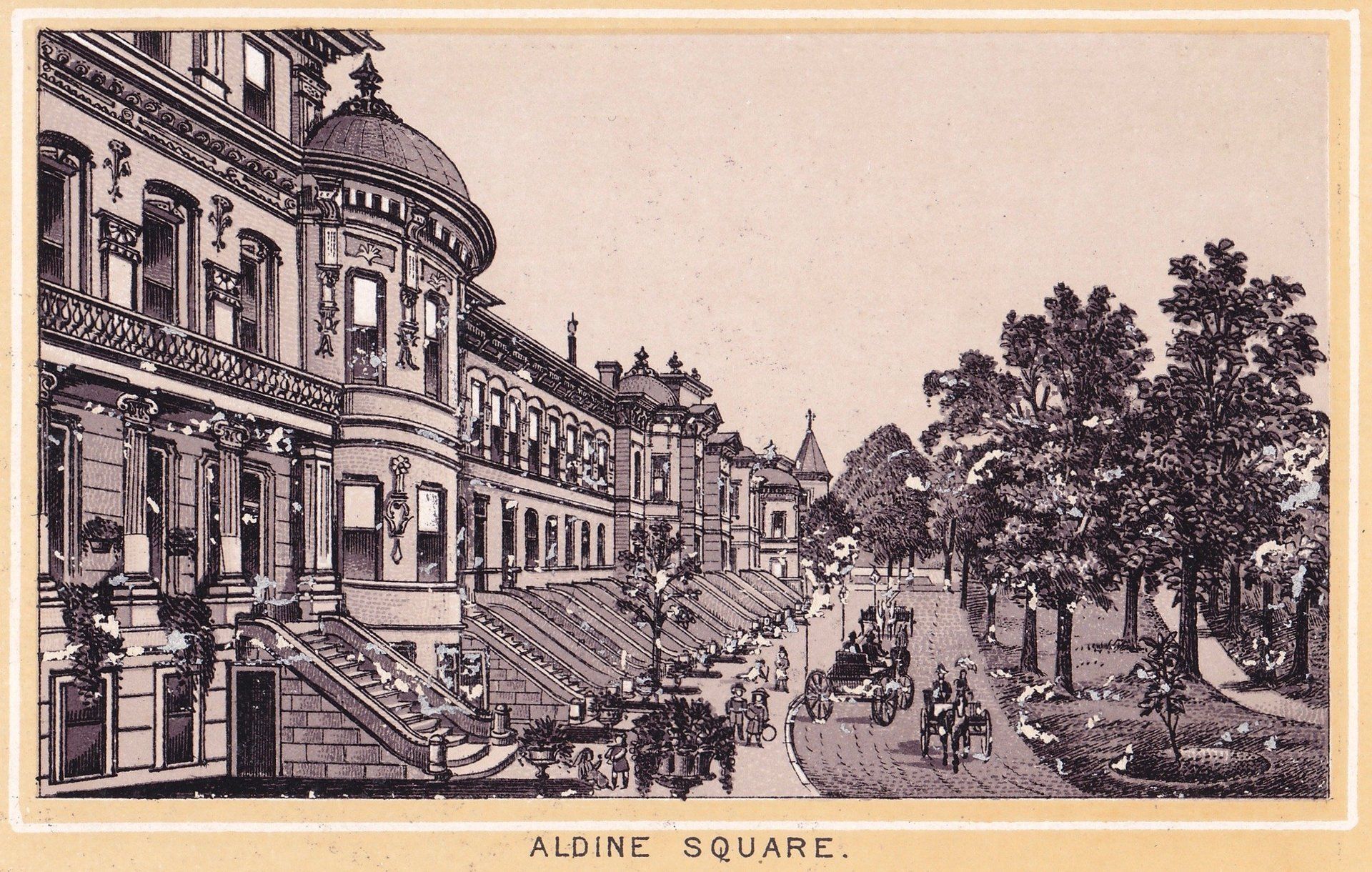ALDINE SQUARE.