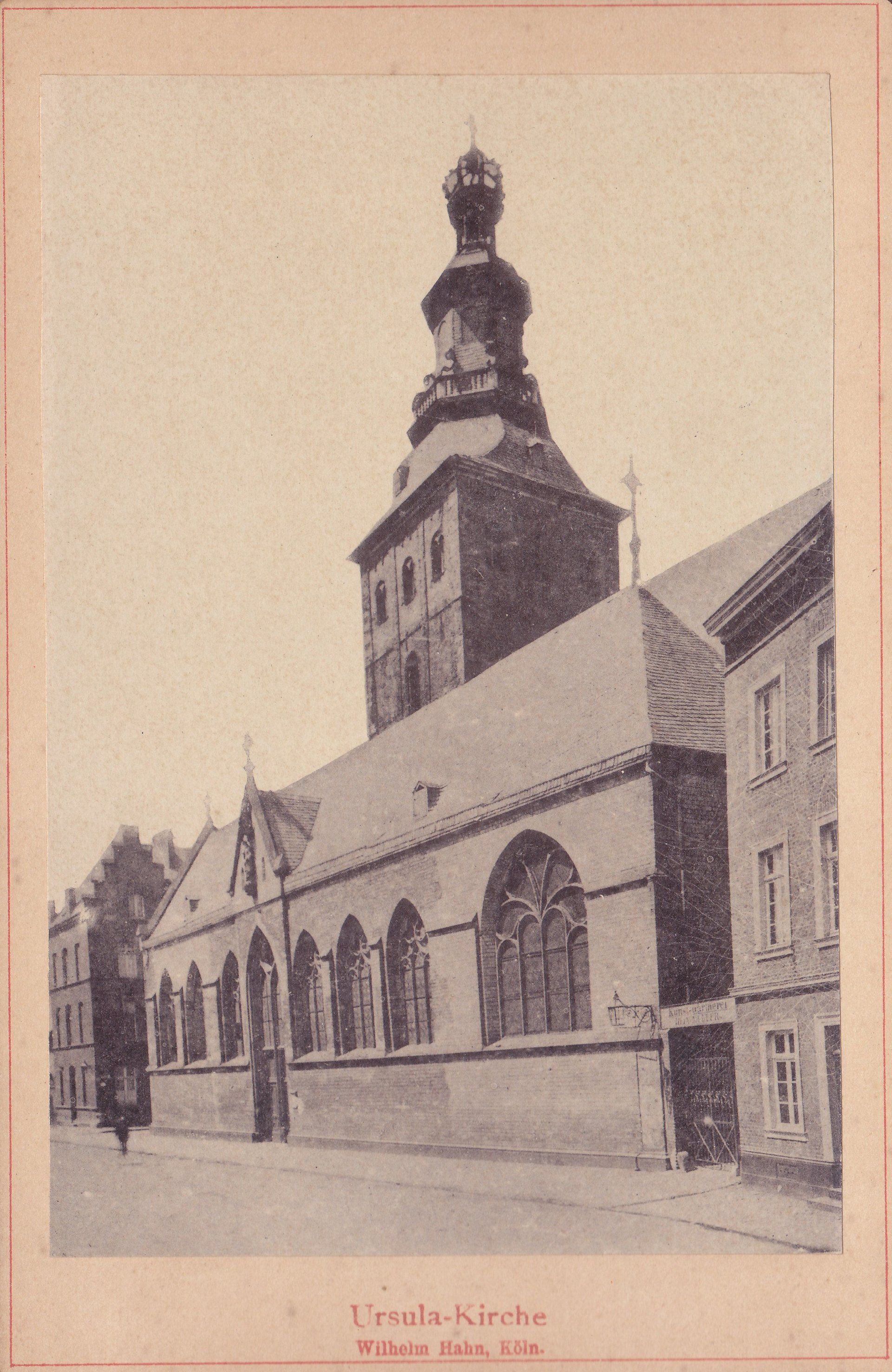 Ursula-Kirche Wilhelm Hahn, Köln.