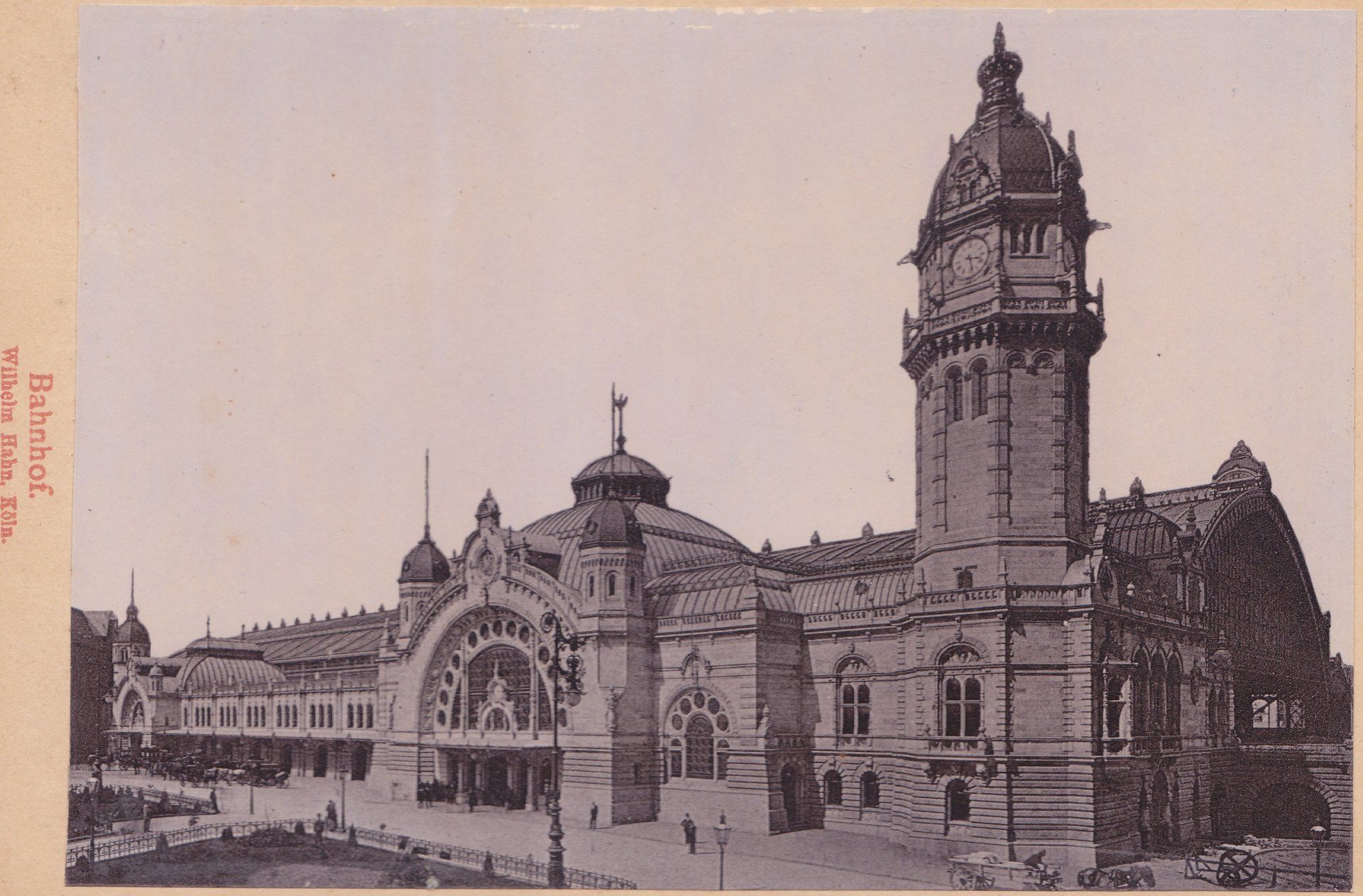 Bahnhof. Wilhelm Hahn, Köln.