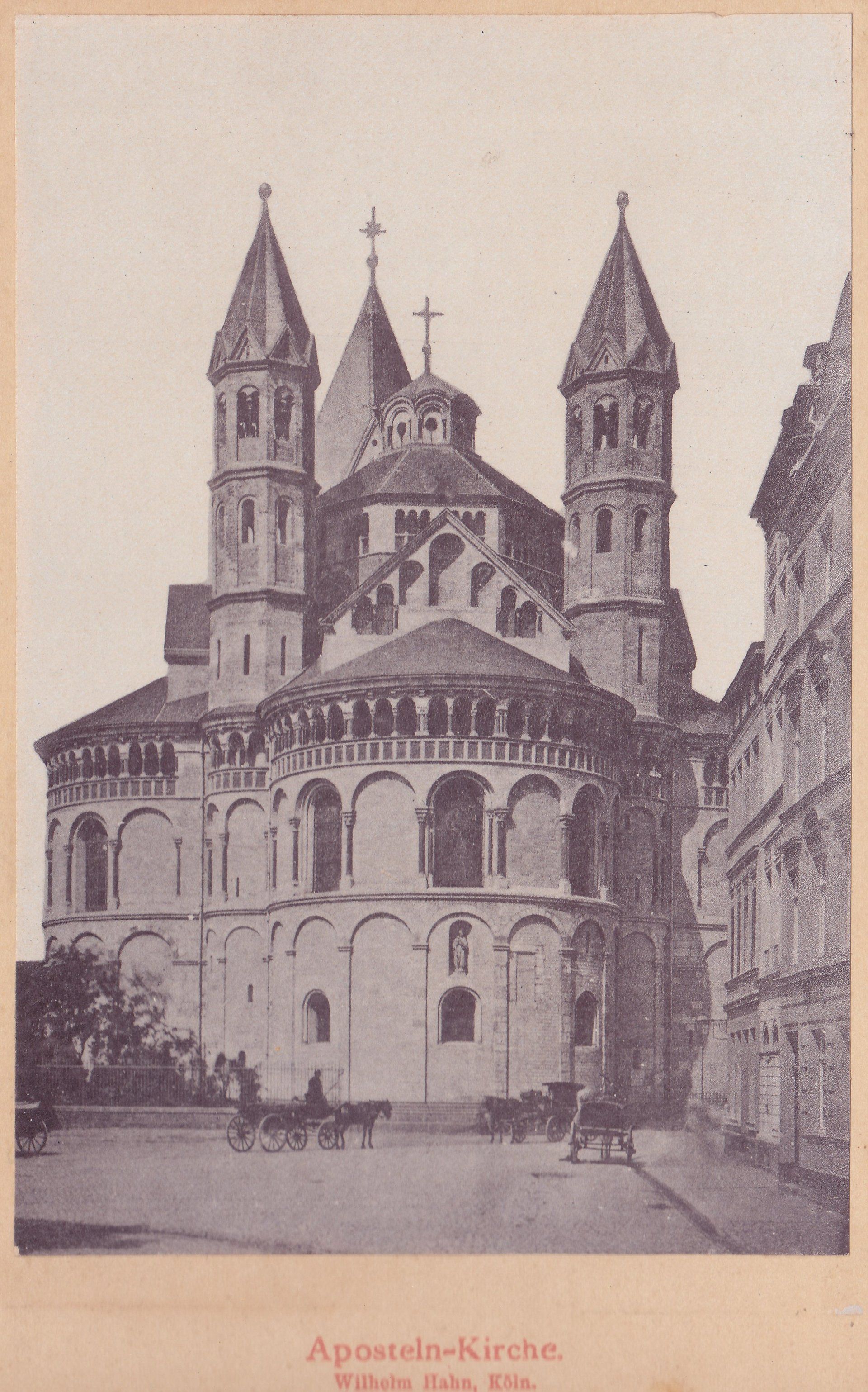 Aposteln-Kirche. Wilhelm Hahn, Köln.