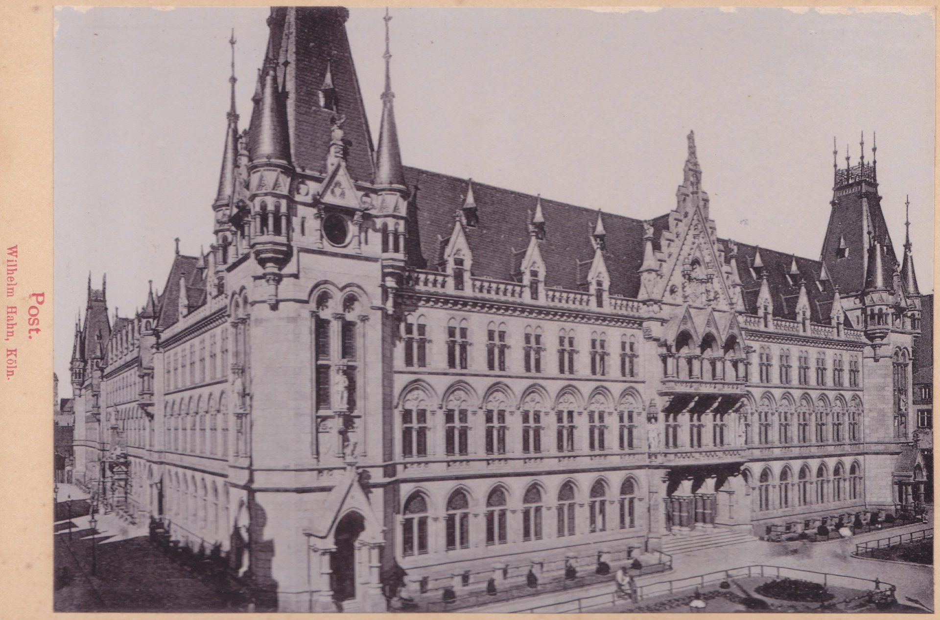 Post. Wilhelm Hahn, Köln.