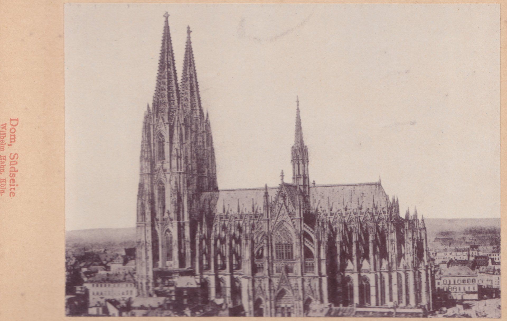 Dom, Südseite Wilhelm Hahn, Köln.