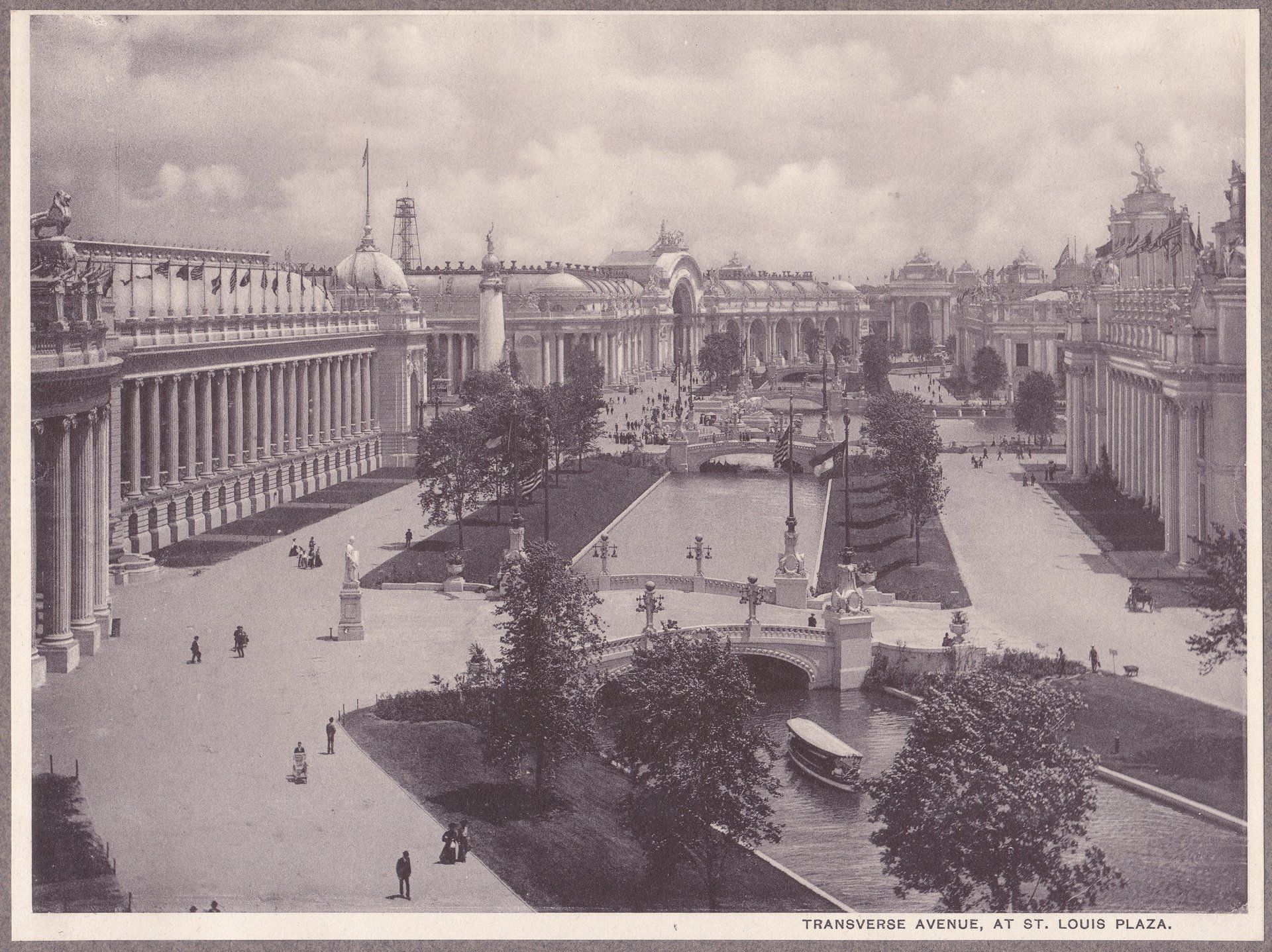 TRANSVERSE AVENUE, AT ST. LOUIS PLAZA.
