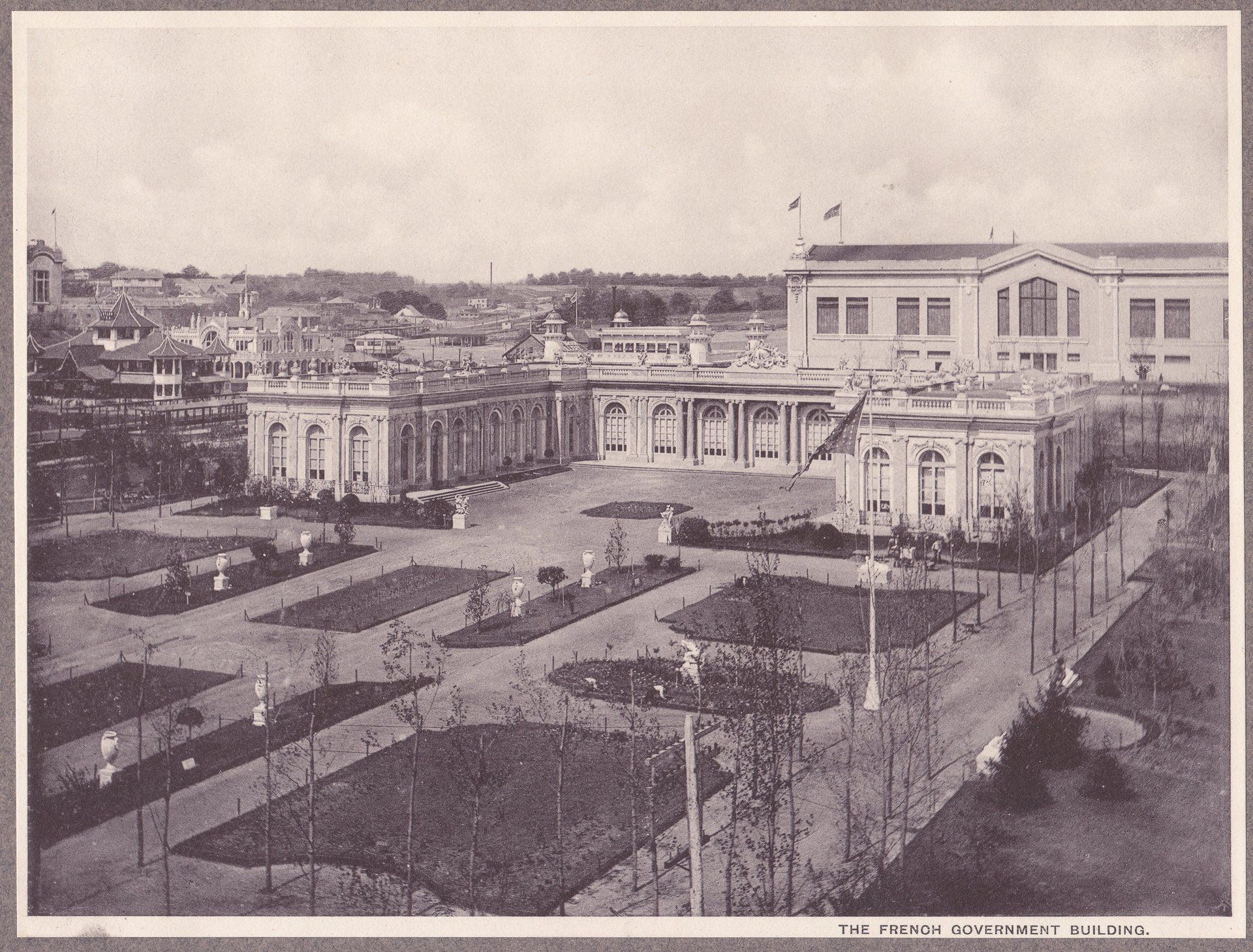 THE FRENCH GOVERNMENT BUILDING.