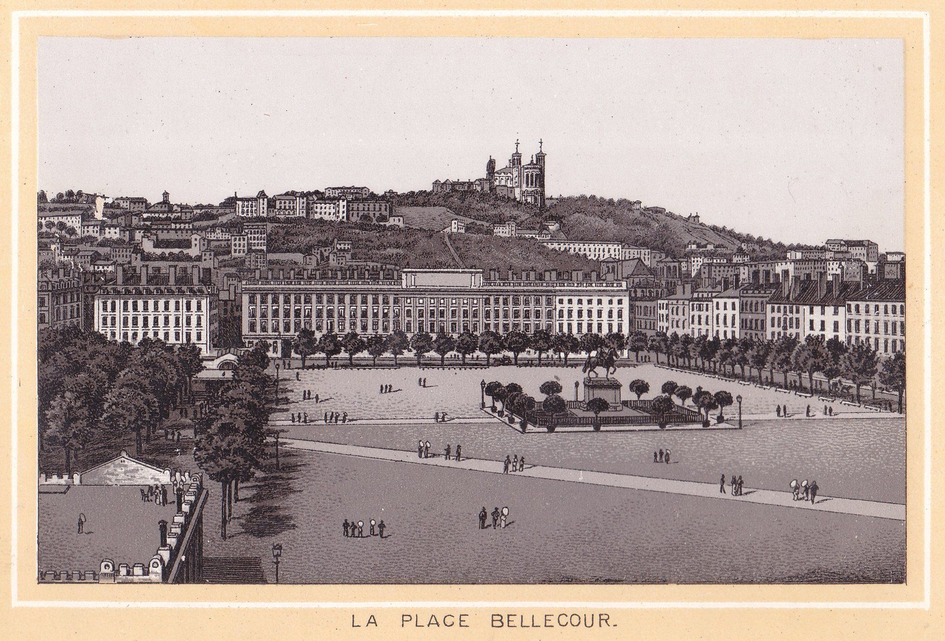 LA PLACE BELLECOUR.