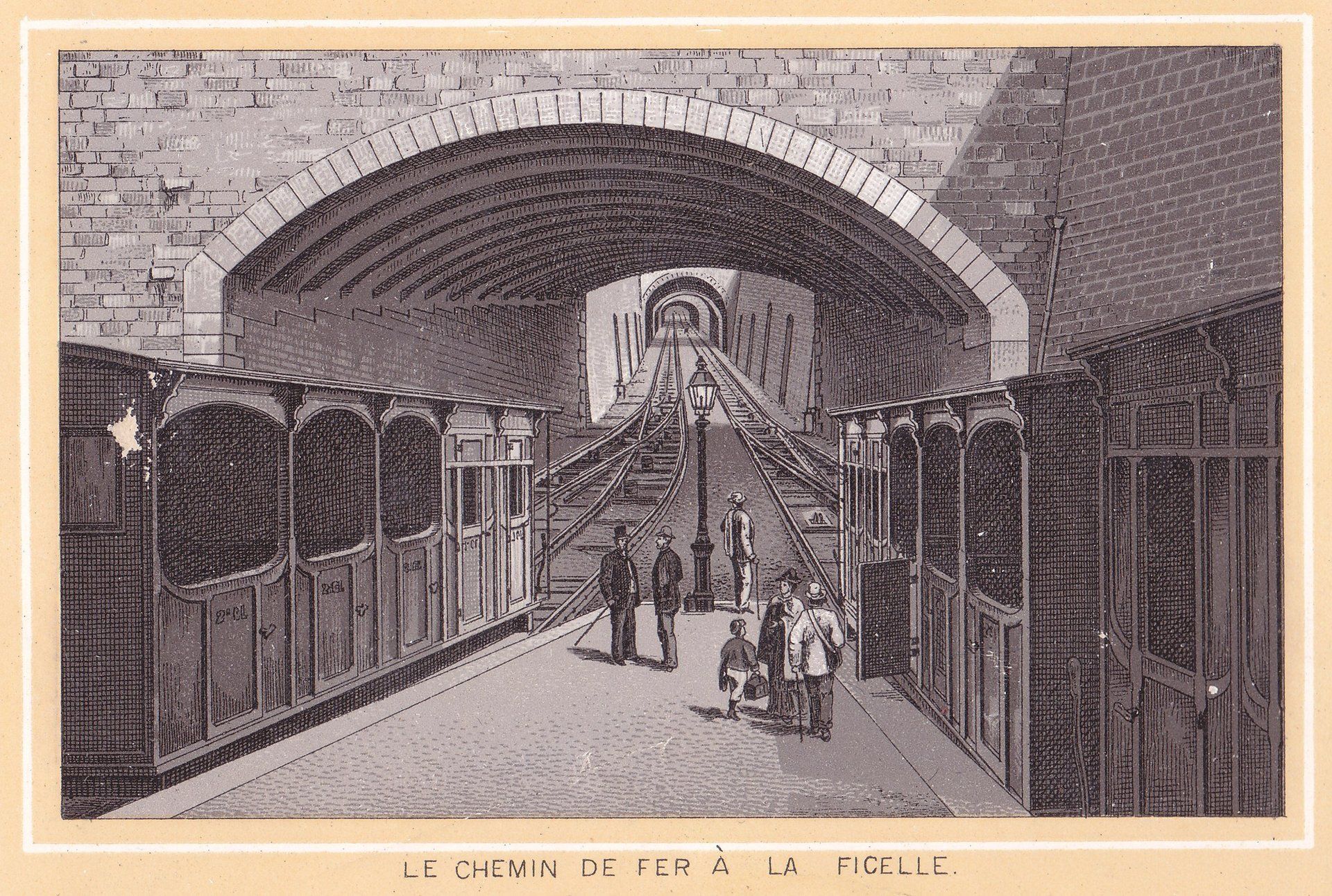 LE CHEMIN DE FER À LA FICELLE.