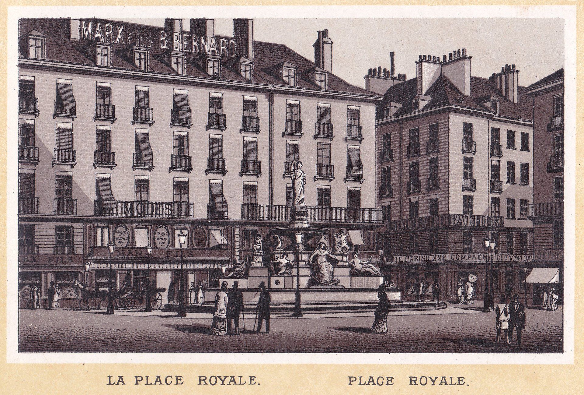 LA PLACE ROYALE. PLACE ROYALE.