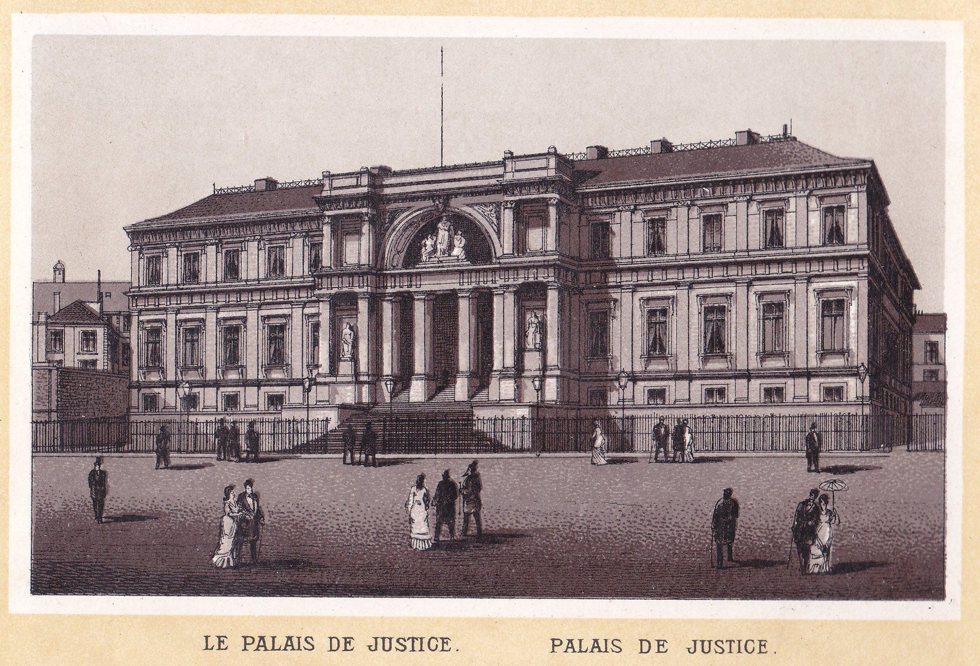 LE PALAIS DE JUSTICE. PALAIS DE JUSTICE.