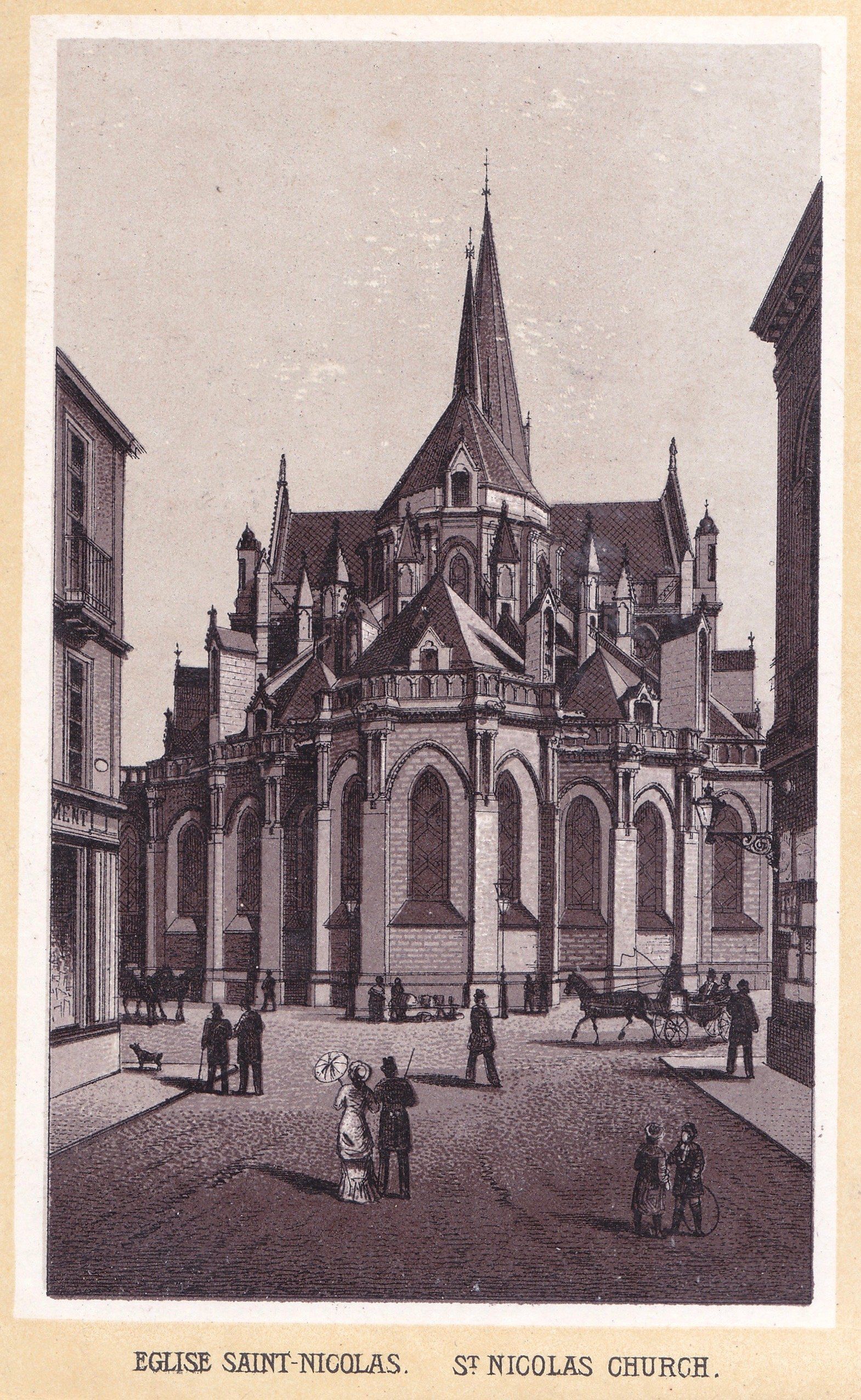 EGLISE SAINT-NICOLAS. ST NICOLAS CHURCH.