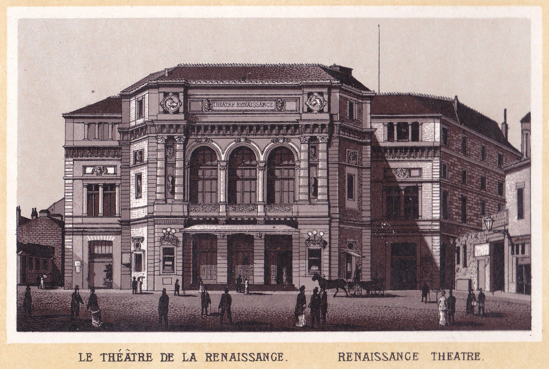 LE THÉÂTRE DE LA RENAISSANCE. RENAISSANCE THEATRE.