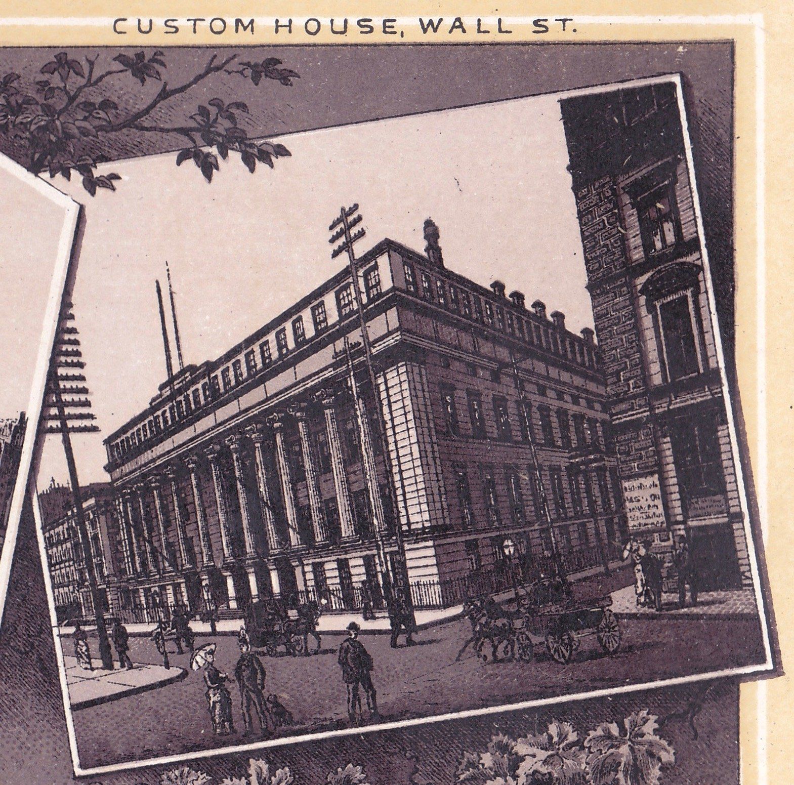CUSTOM HOUSE, WALL ST.