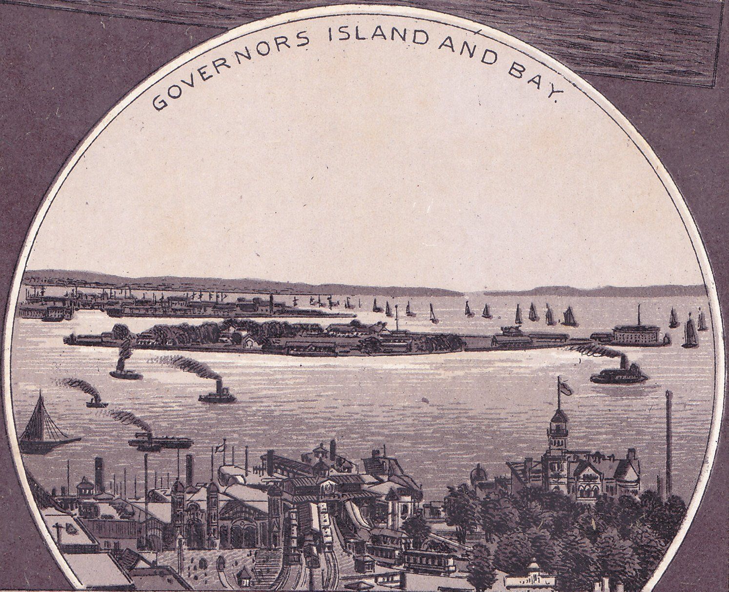 GOVERNORS ISLAND AND BAY.