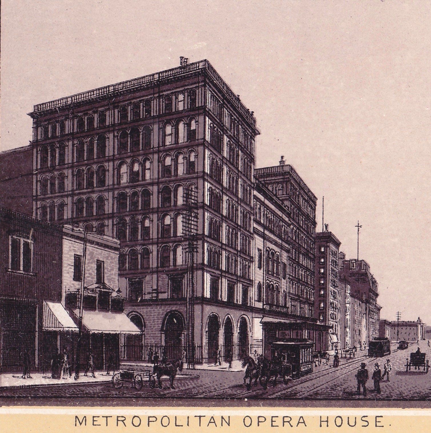 METROPOLITAN OPERA HOUSE.