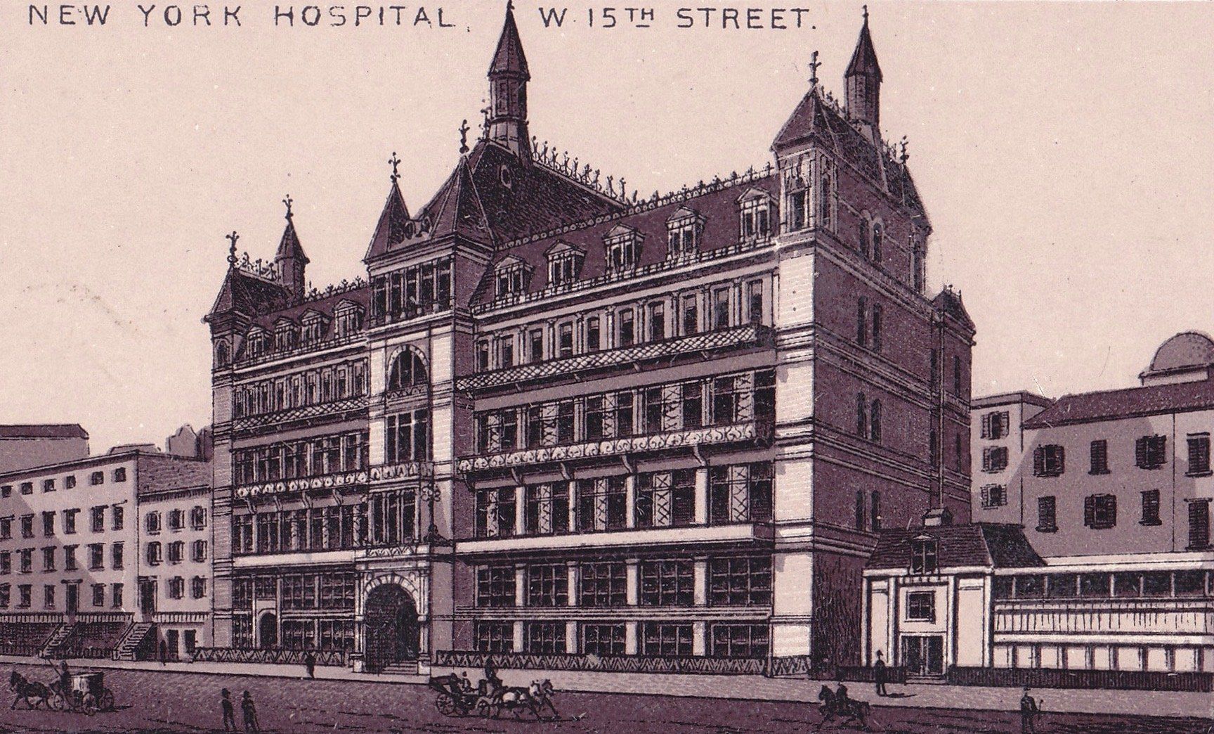 NEW YORK HOSPITAL, W 15TH STREET.