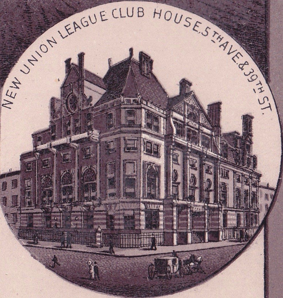 NEW UNION LEAGUE CLUB HOUSE, 5TH AVE & 39TH ST.