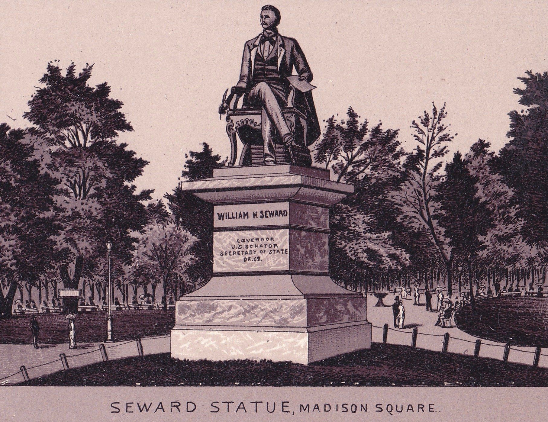 SEWARD STATUE, MADISON SQUARE.