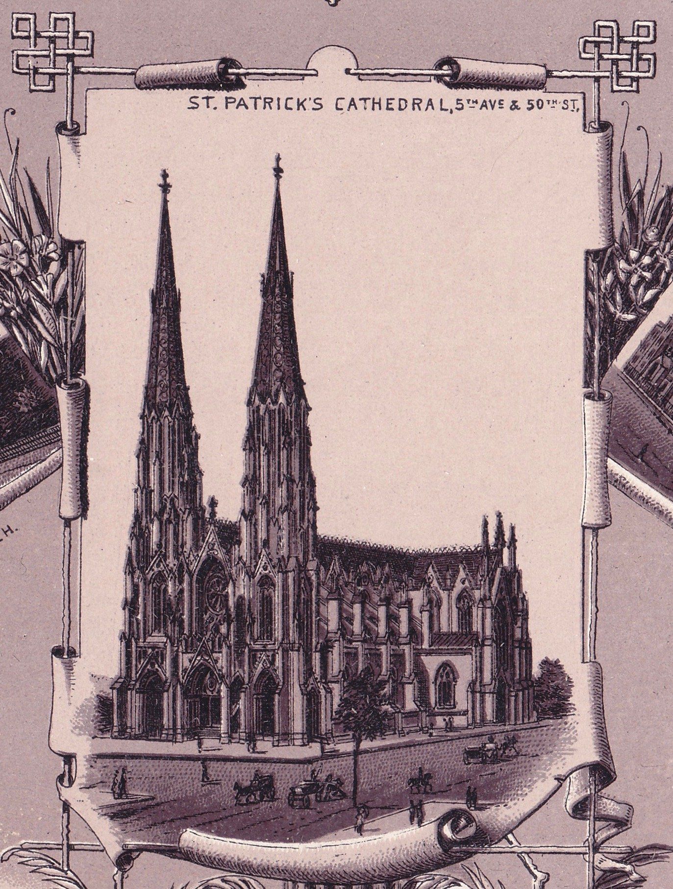 ST. PATRICK'S CATHEDRAL, 5TH AVE & 50TH ST.