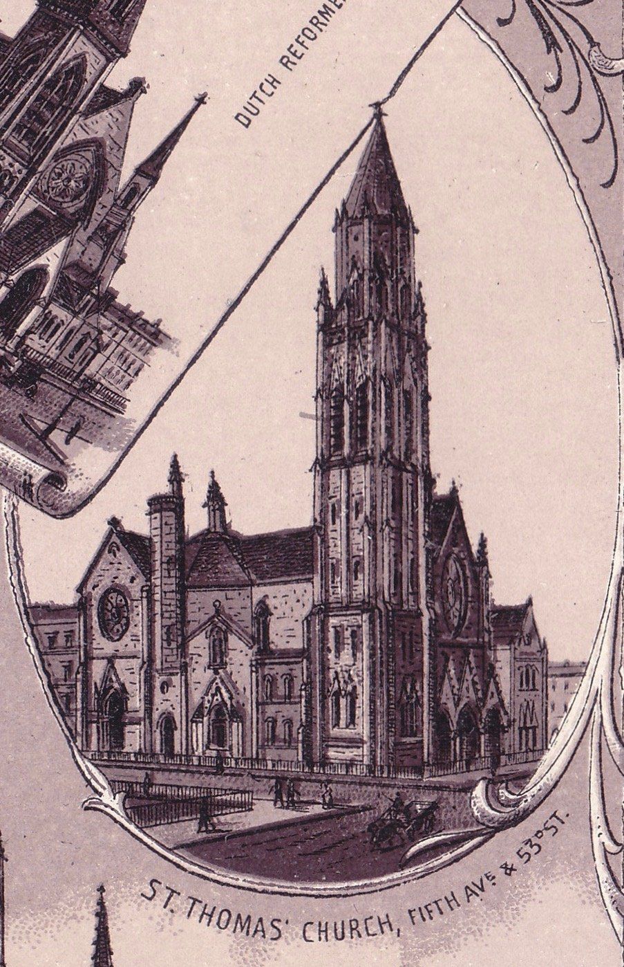 ST. THOMAS CHURCH, FIFTH AVE. & 53 D ST.