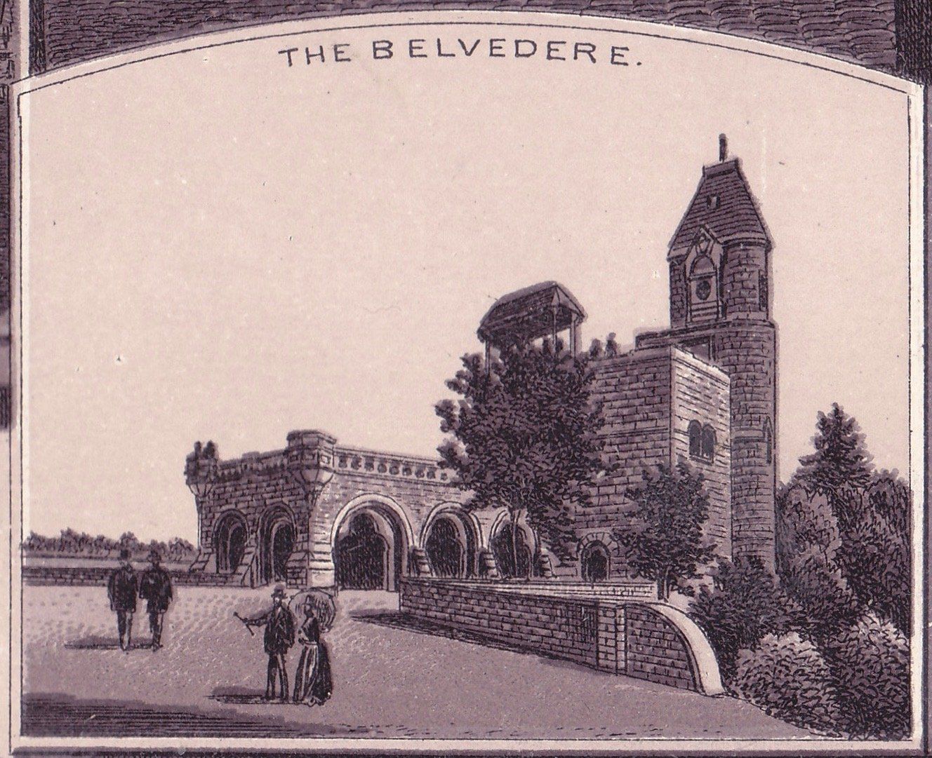 CENTRAL PARK. THE BELVEDERE.