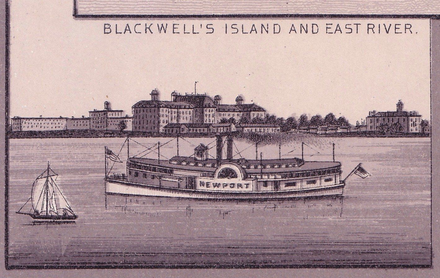 BLACKWELL'S ISLAND AND EAST RIVER.