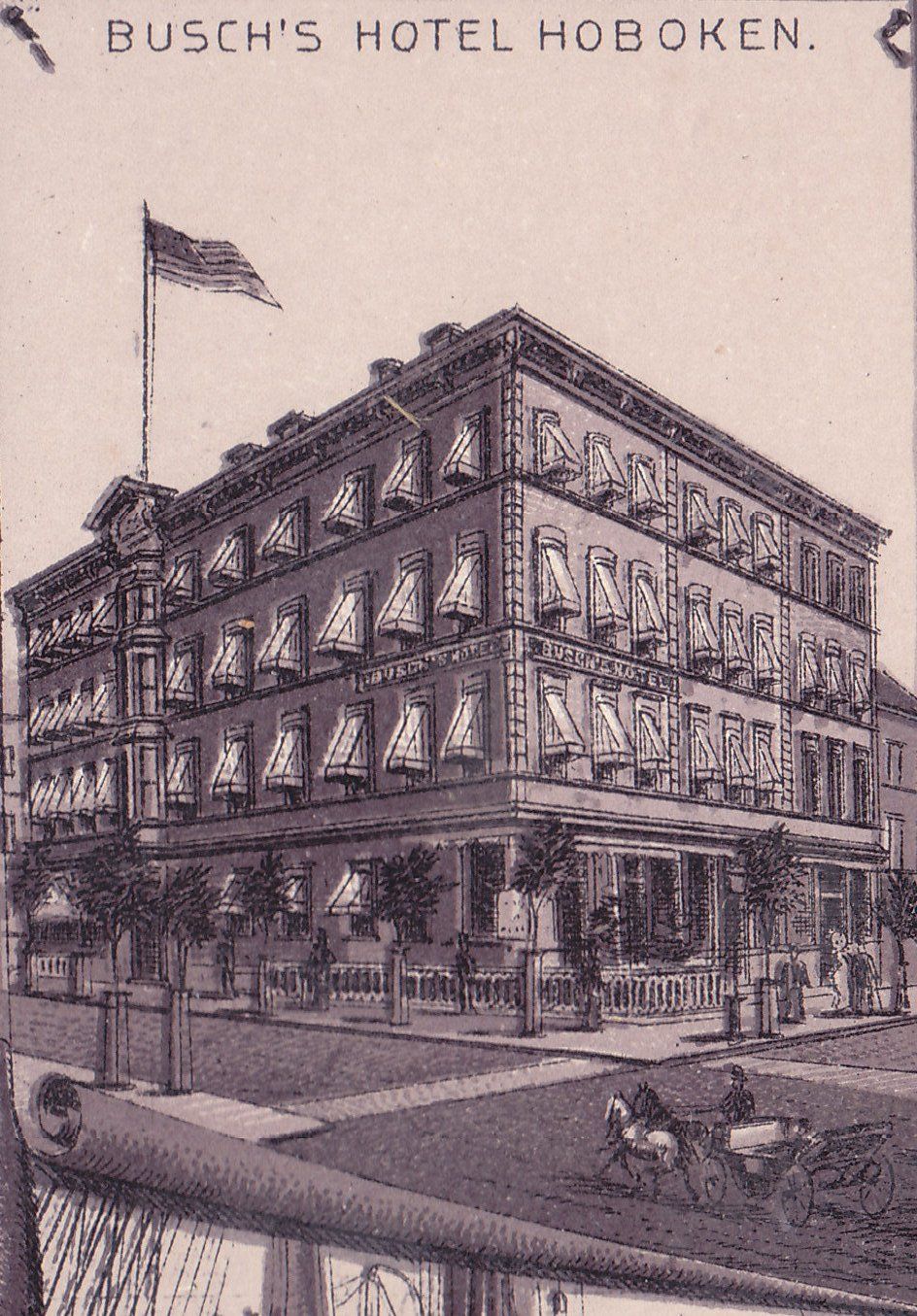 BUSCH'S HOTEL HOBOKEN.