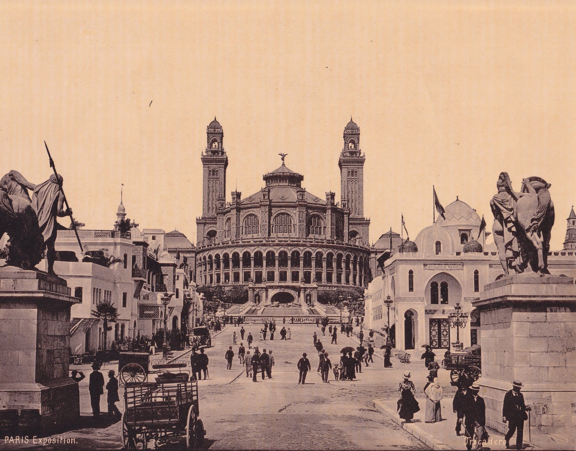 PARIS Exposition. Trocadero.