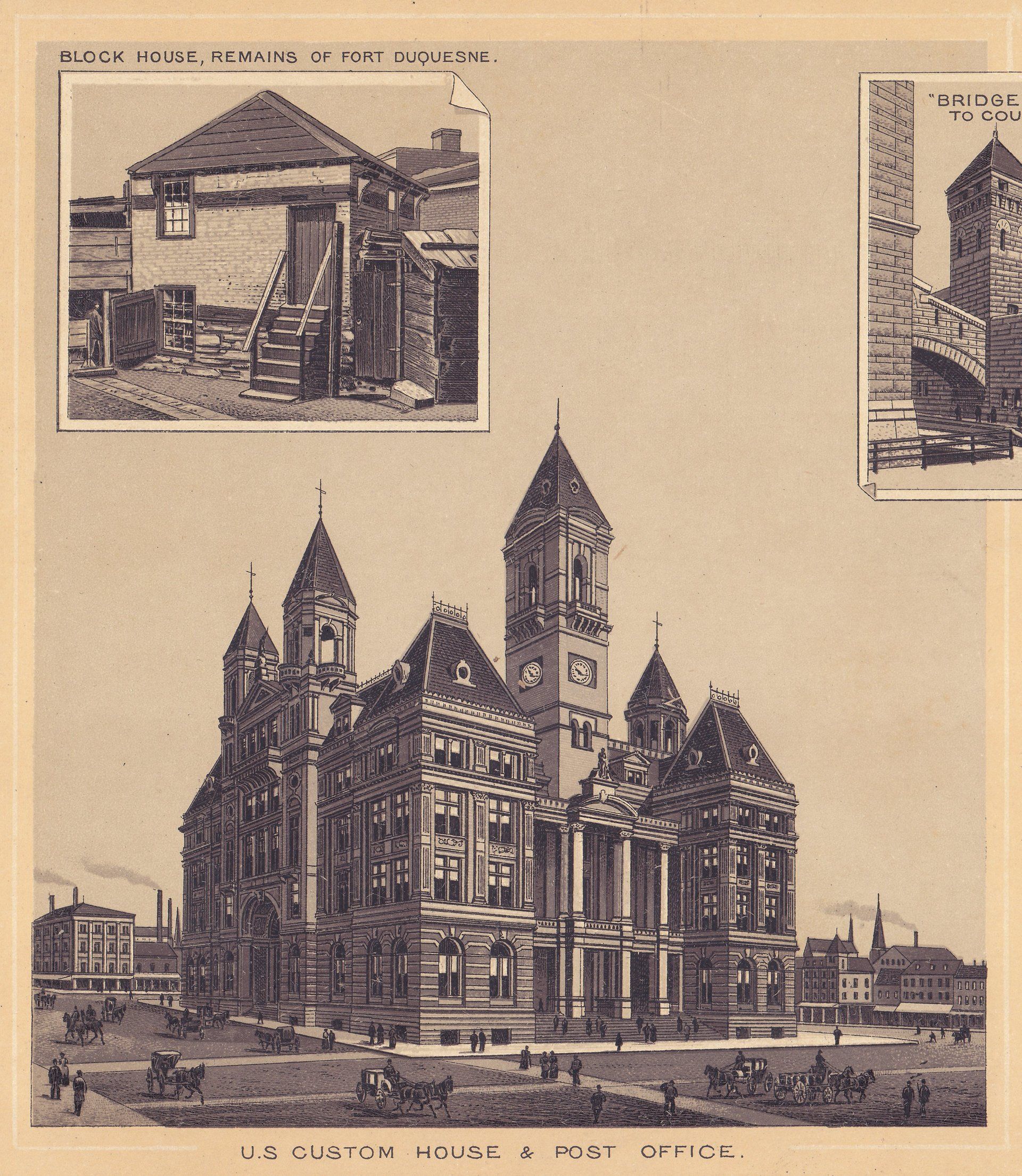 U.S CUSTOM HOUSE & POST OFFICE.