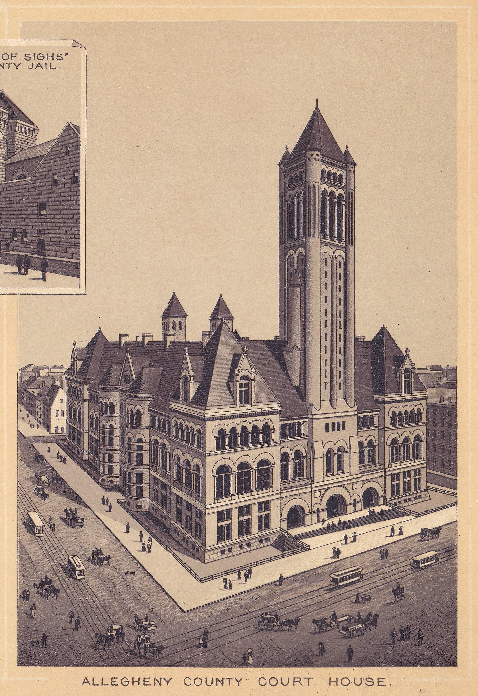 ALLEGHENY COUNTY COURT HOUSE.