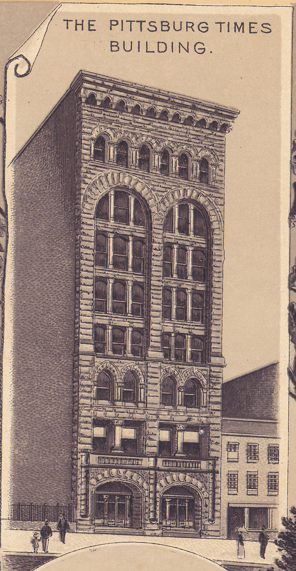 THE PITTSBURG TIMES BUILDING.