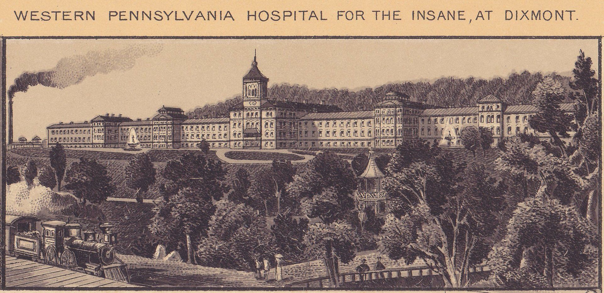 WESTERN PENNSYLVANIA HOSPITAL FOR THE INSANE, AT DIXMONT.