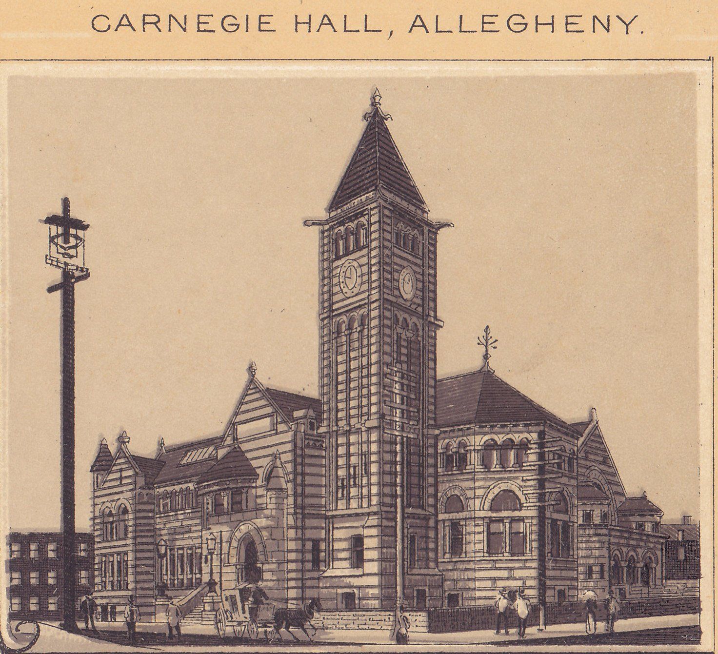CARNEGIE HALL, ALLEGHENY.