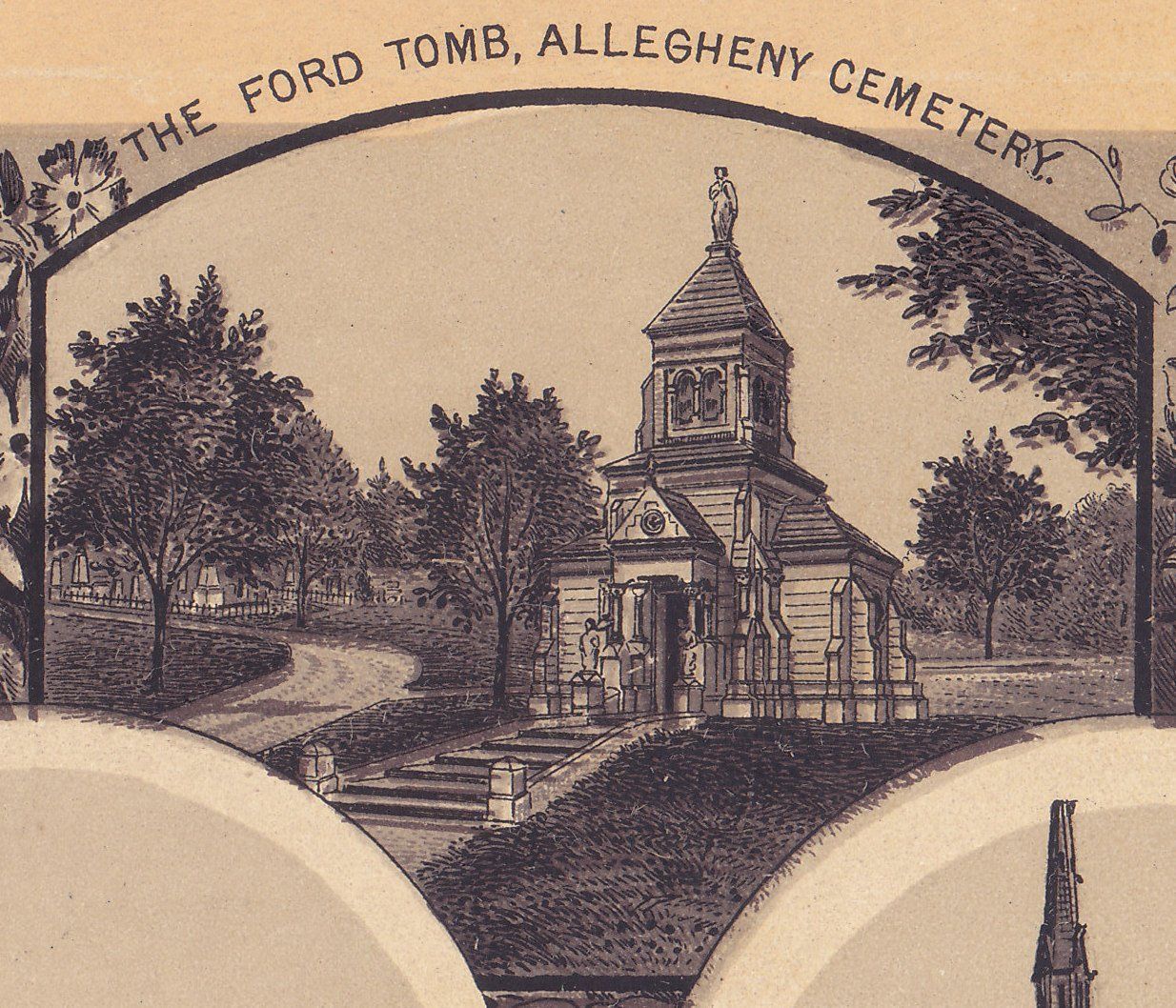 THE FORD TOMB, ALLEGHENY CEMETERY.