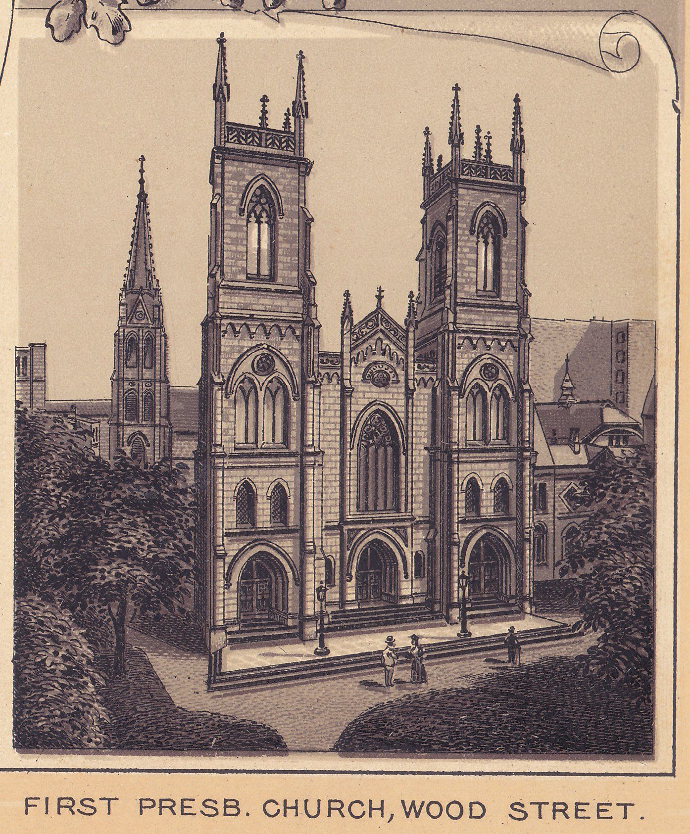 FIRST PRESB. CHURCH, WOOD STREET.