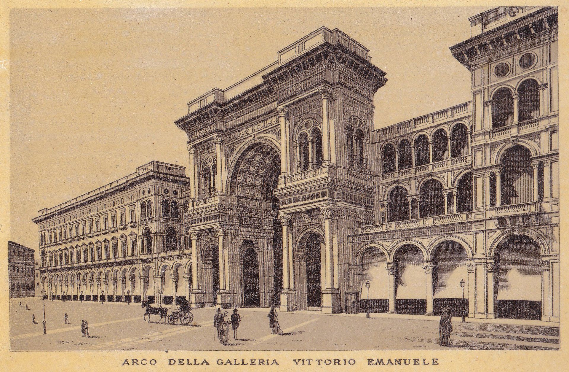 ARCO DELLA GALLERIA VITTORIO EMANUELE