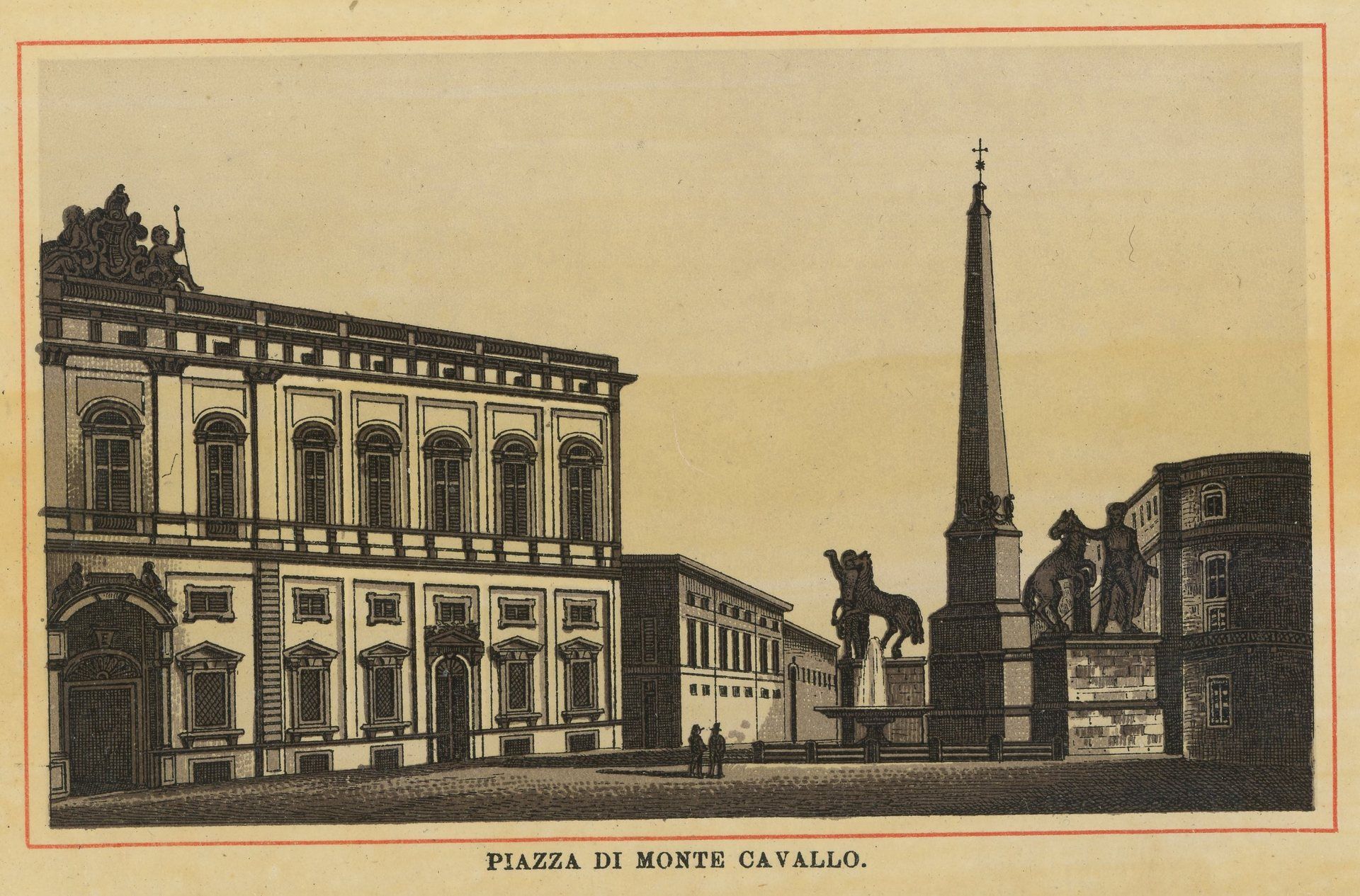 PIAZZA DI MONTE CAVALLO.