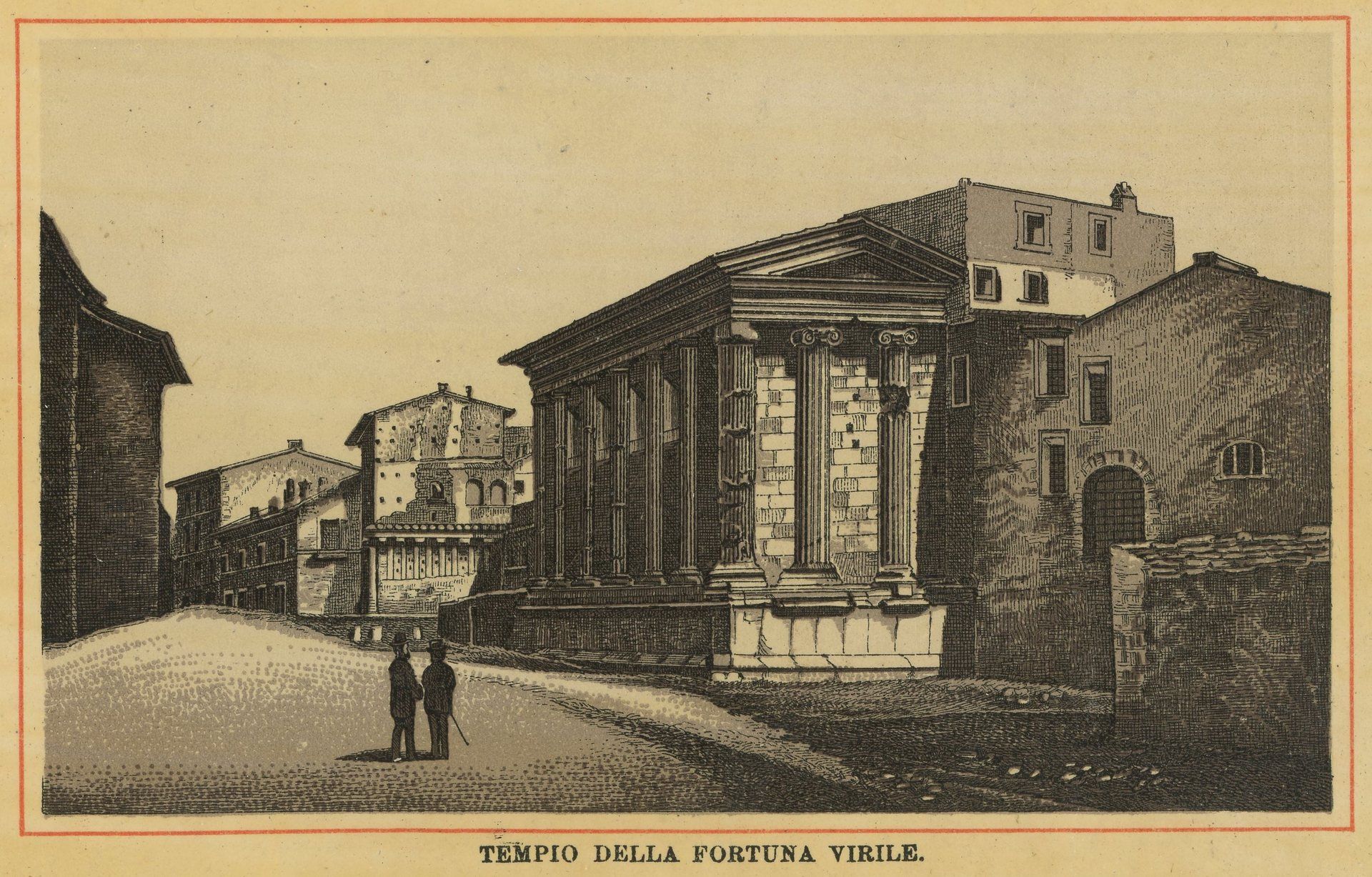 TEMPIO DELLA FORTUNA VIRILE.